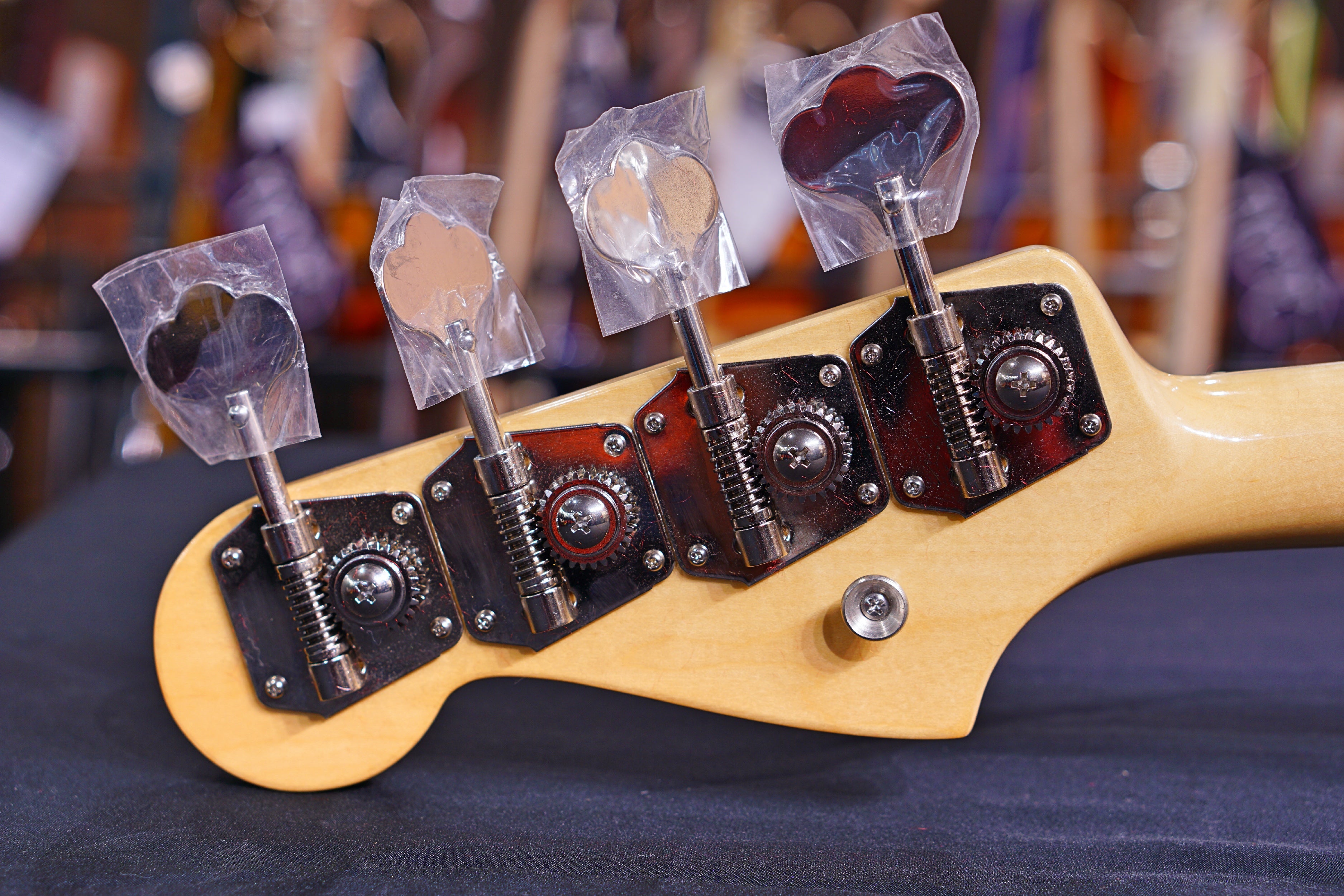 Fender American Original '60s Precision Jazz Bass - 3-Color Sunburst - HIENDGUITAR   fender bass