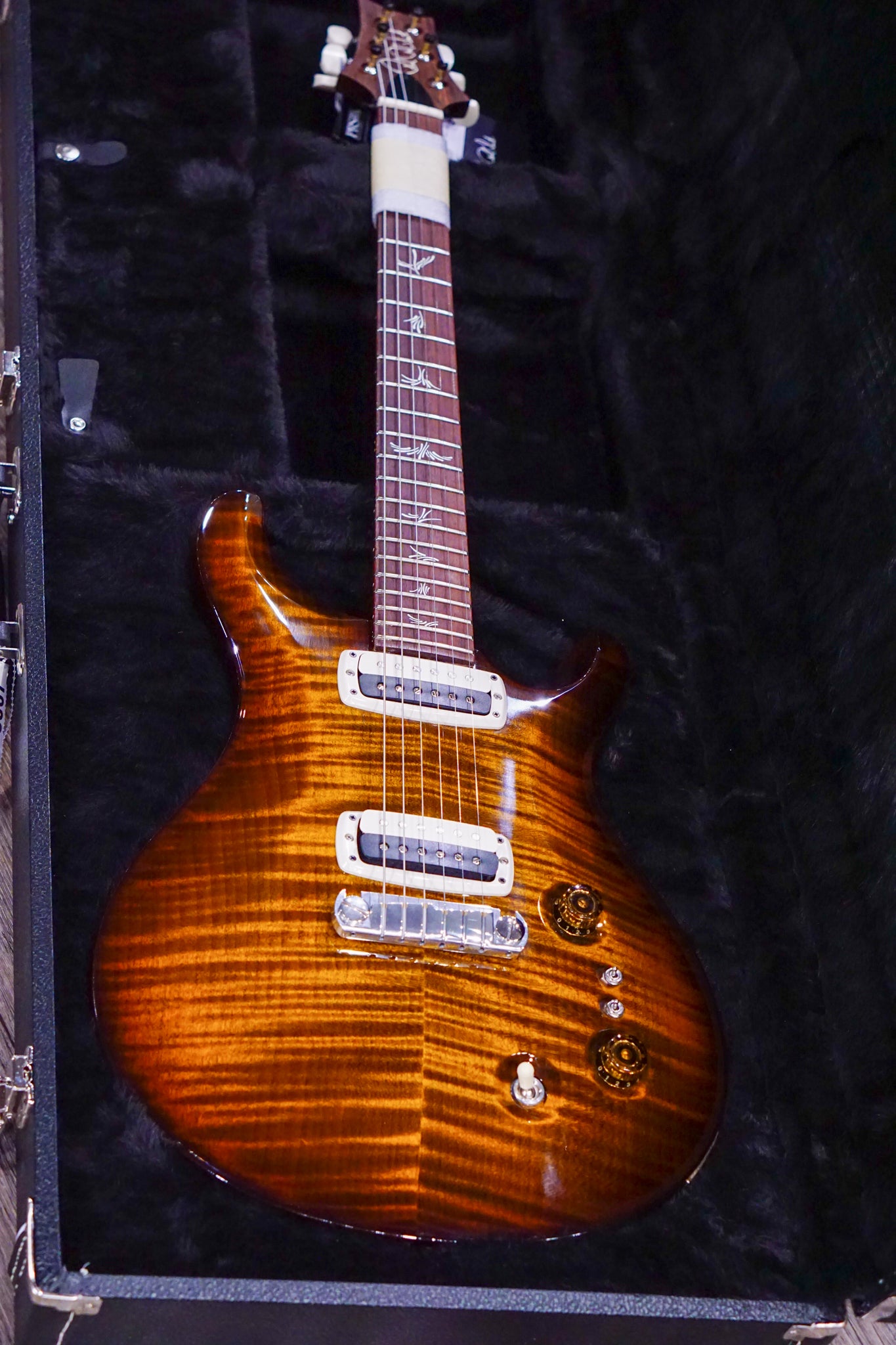 PRS Paul guitar Black Gold Burst 0321477 - HIENDGUITAR   PRS GUITAR