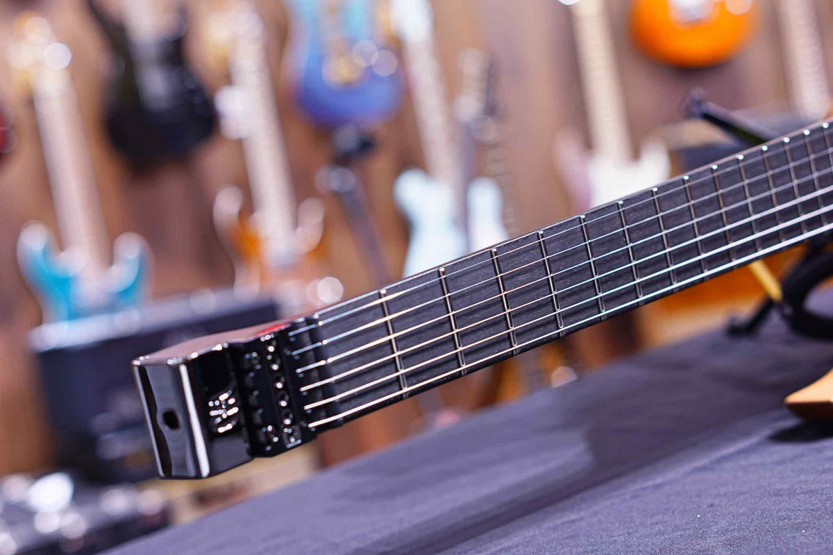 Mayones Hydra Elite Pro 6 HF2108462 Trans natural fade purple burst out satine - HIENDGUITAR   Mayones GUITAR