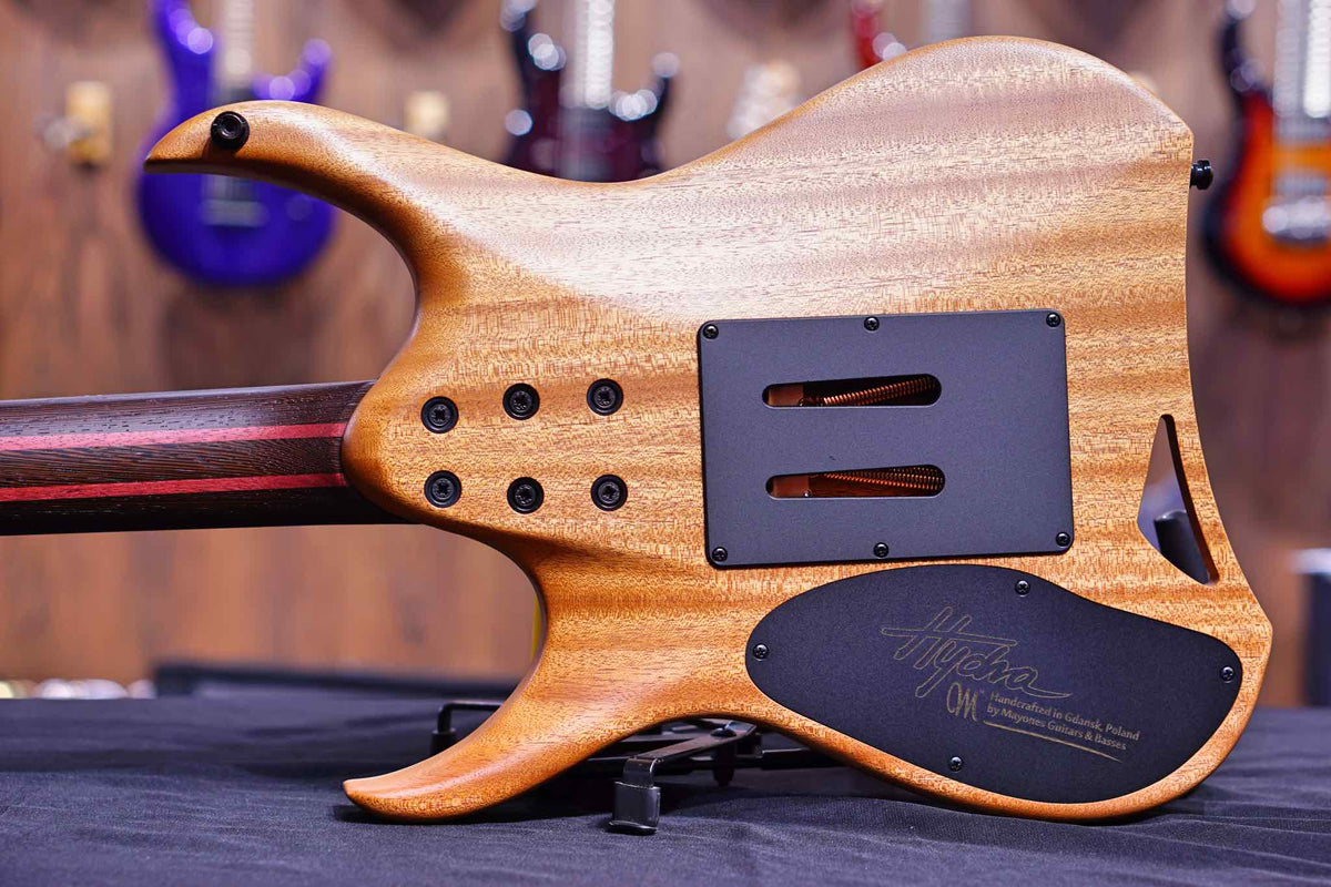 Mayones Hydra Elite Pro 6 HF2108462 Trans natural fade purple burst out satine - HIENDGUITAR   Mayones GUITAR