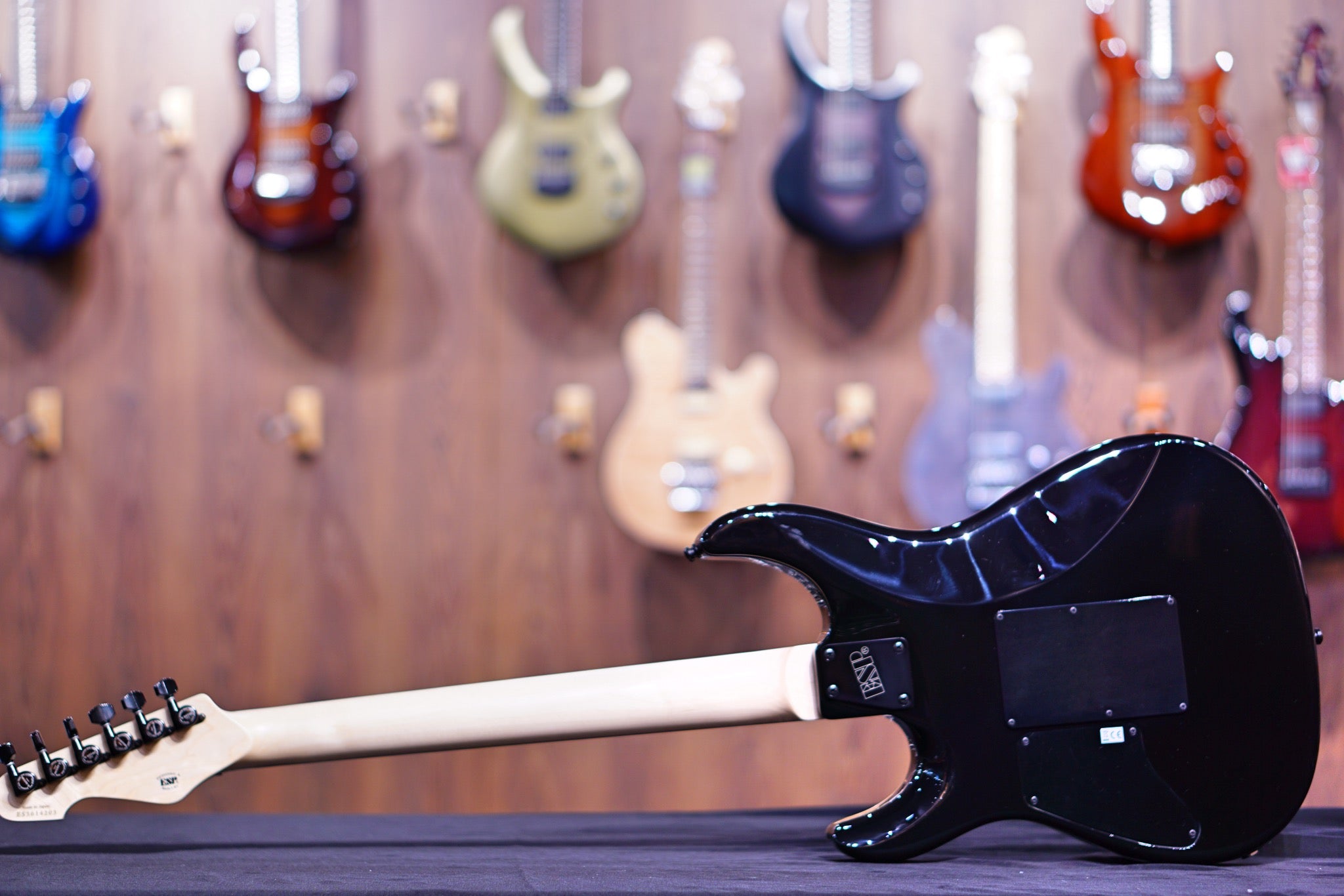 ESP E-II SN-2 Electric Guitar - Nebula Black Burst ES3614203 - HIENDGUITAR   E-II GUITAR