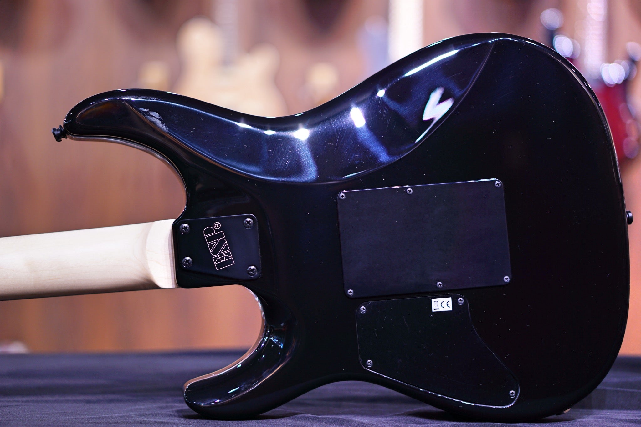 ESP E-II SN-2 Electric Guitar - Nebula Black Burst ES3614203 - HIENDGUITAR   E-II GUITAR