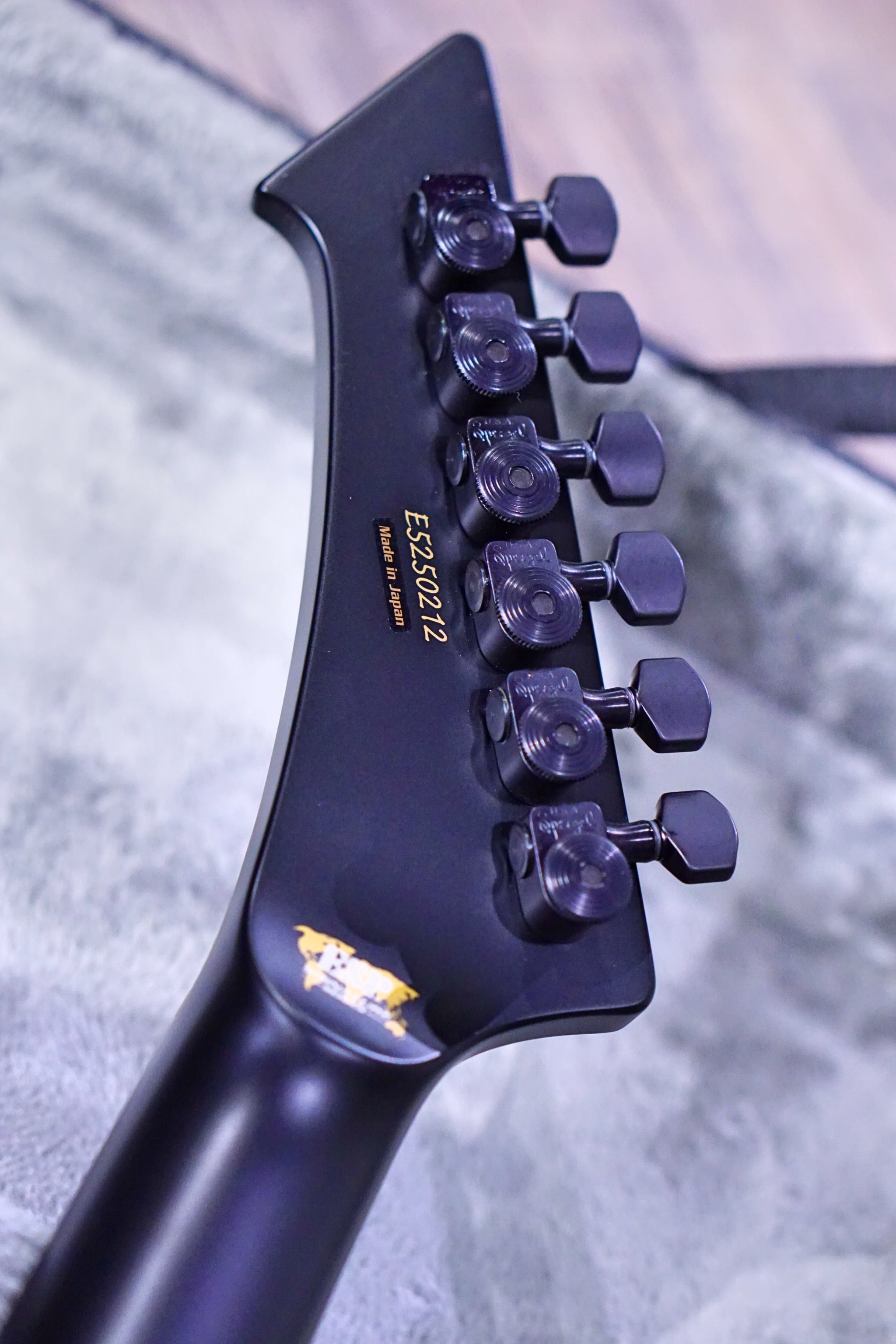 ESP Snakebyte James Hetfield signature satin Black E5250212 - HIENDGUITAR   ESP GUITAR