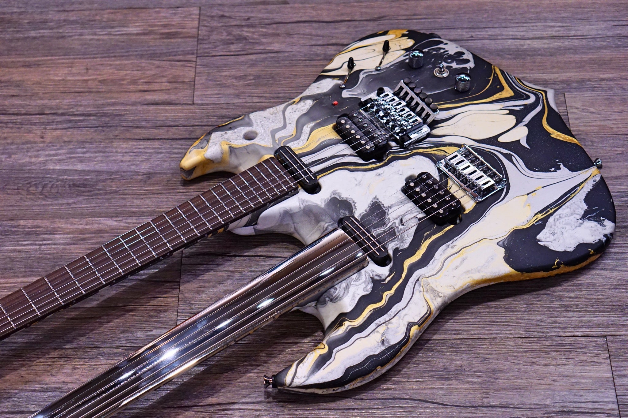 Vigier DoubleBfoot rock art matte Ron thal signature #0065
