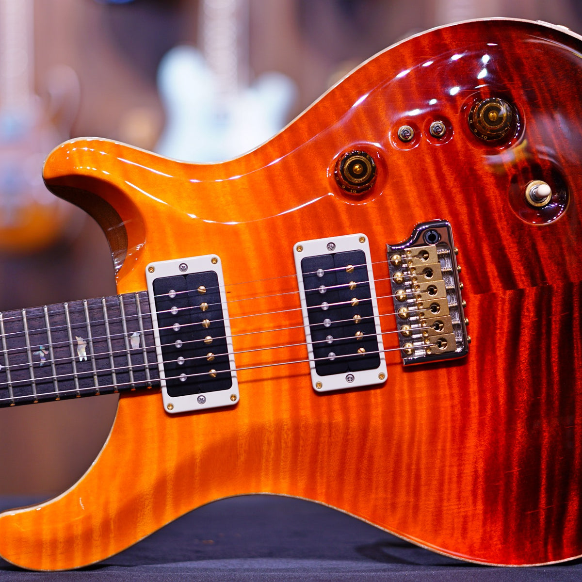 PRS 35th Anniversary Custom 24 - Orange Fade 10 top 0329948
