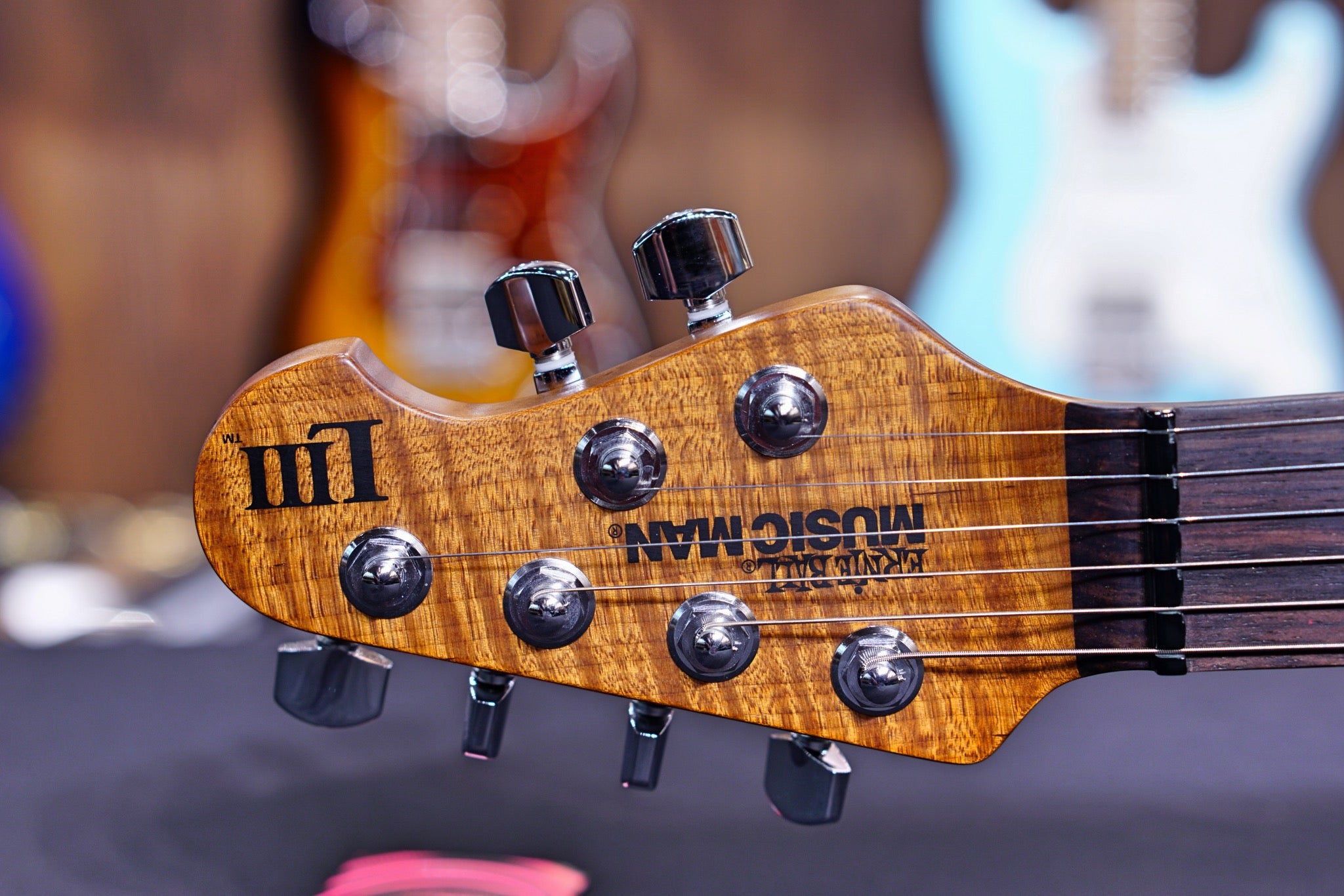 Ernie Ball Music Man Luke III HSS - Bodhi Blue G96652