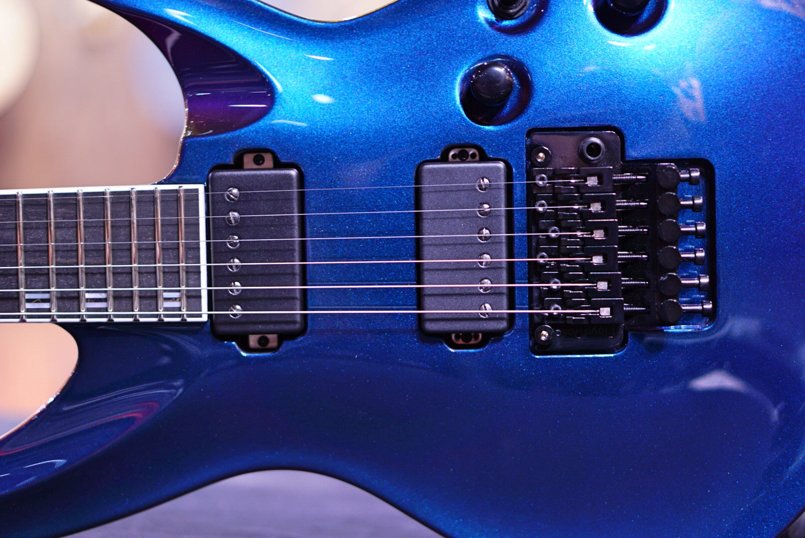 ESP Original Horizon III Maziora Cyan/Purple E0401212 - HIENDGUITAR   esp GUITAR