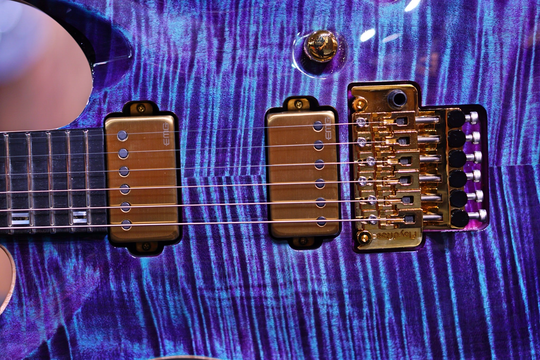 ESP Horizon FR CTM indigo purple E2231212 - HIENDGUITAR   ESP GUITAR