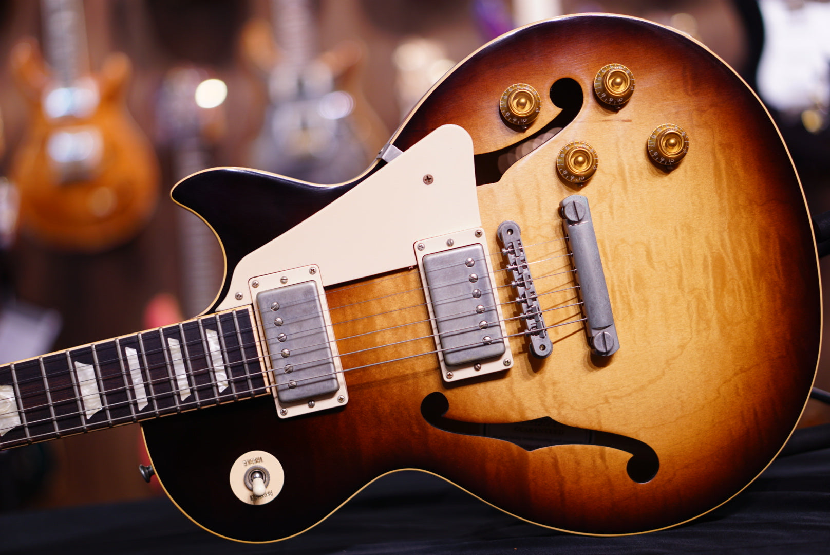 Gibson ES Les Paul  MHS in LP-Std, '59 neck VOS ESLPM15TCNH1 - HIENDGUITAR   GIBSON GUITAR
