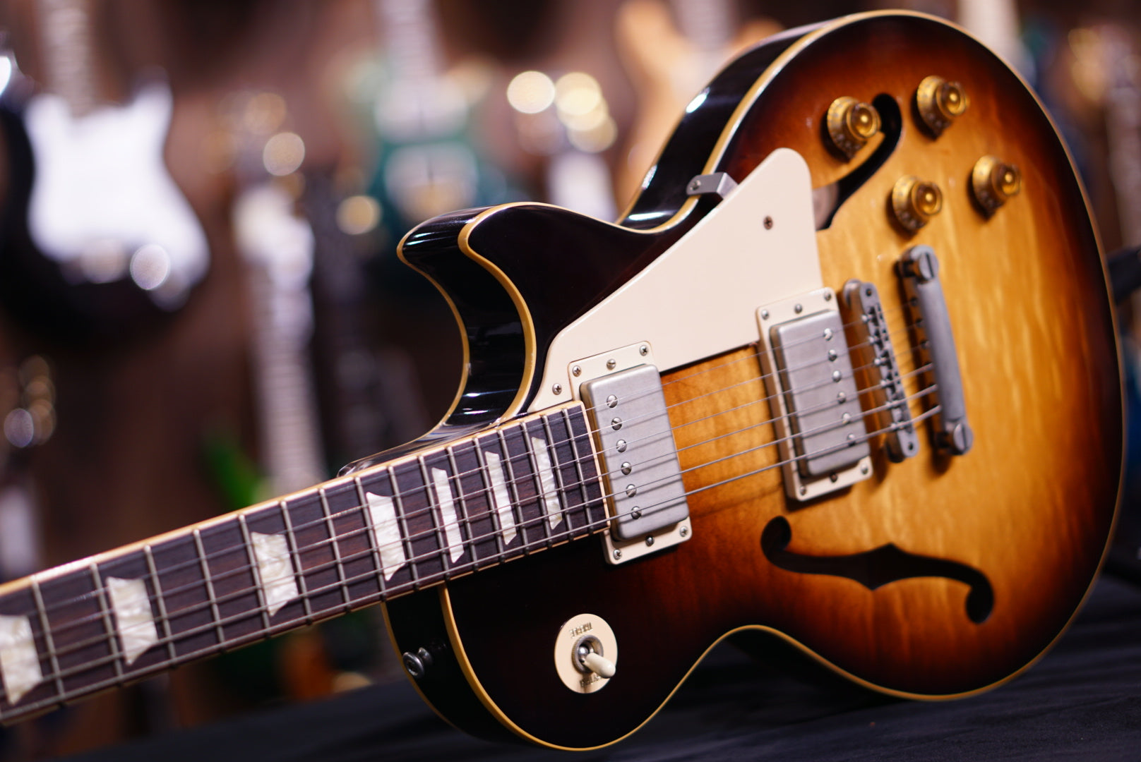 Gibson ES Les Paul  MHS in LP-Std, '59 neck VOS ESLPM15TCNH1 - HIENDGUITAR   GIBSON GUITAR
