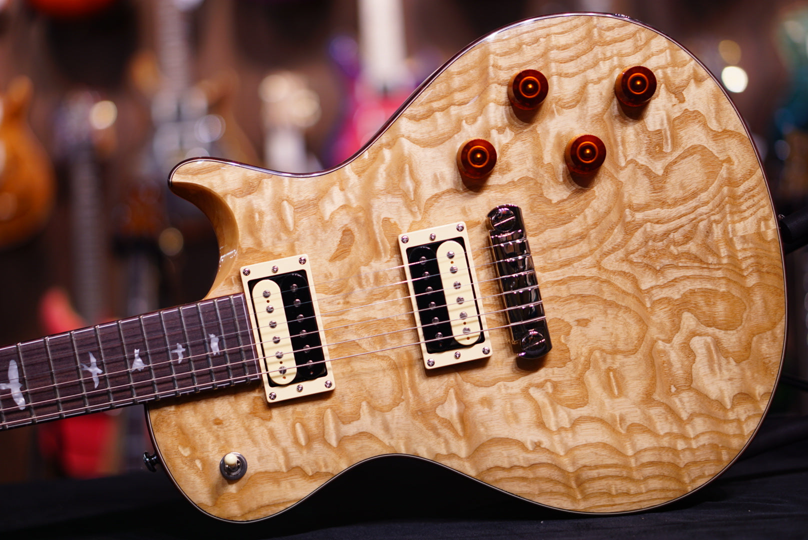 PRS SE Exotic Quilt Swamp Ash 245