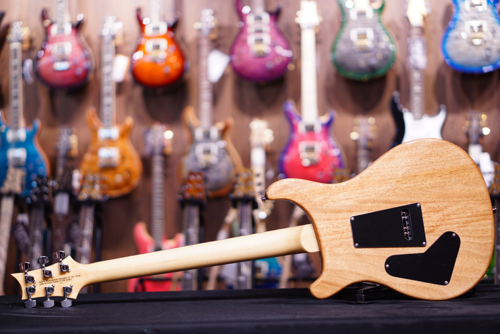 PRS SE exotic quilt swamp ash Custom24 - HIENDGUITAR   PRS SE GUITAR