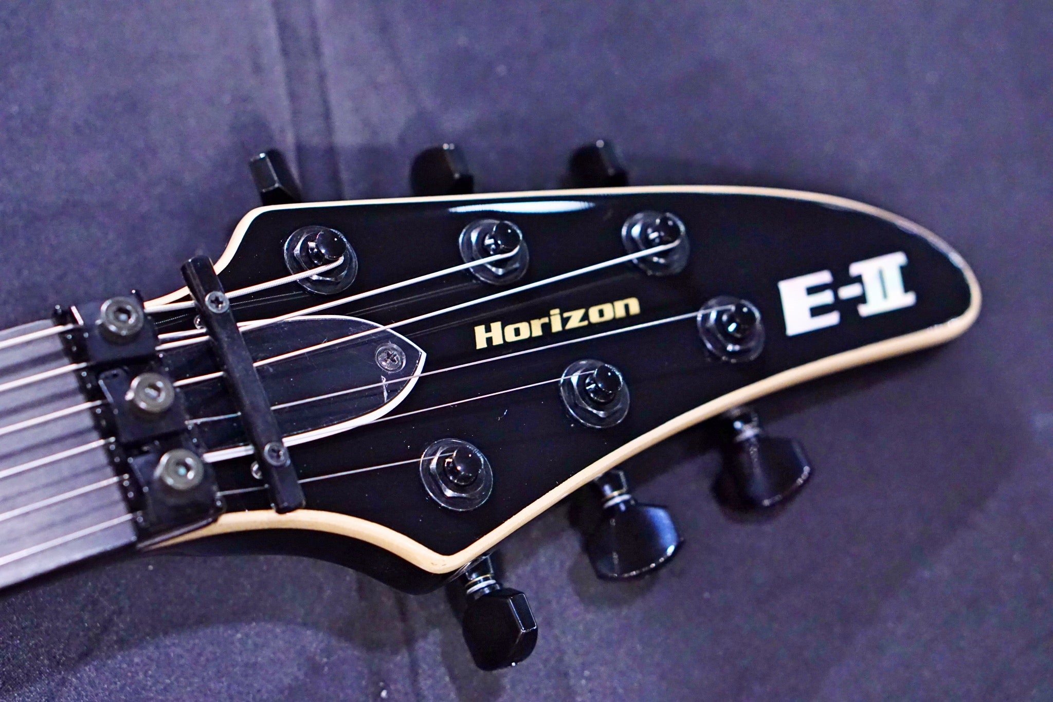 ESP E-II HORIZON FR Black ES8104193 - HIENDGUITAR   E-II GUITAR