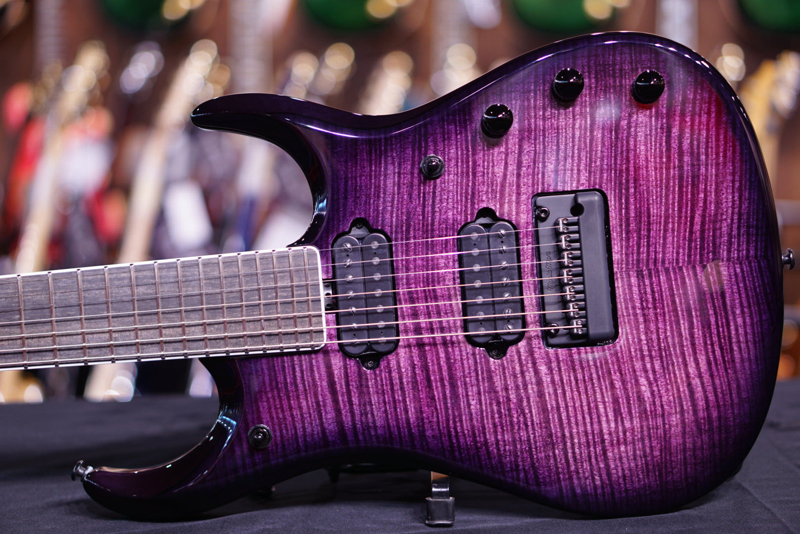 Music Man John Petrucci Jp15 Bfr 7-String - Eminence Purple - HIENDGUITAR   Musicman GUITAR