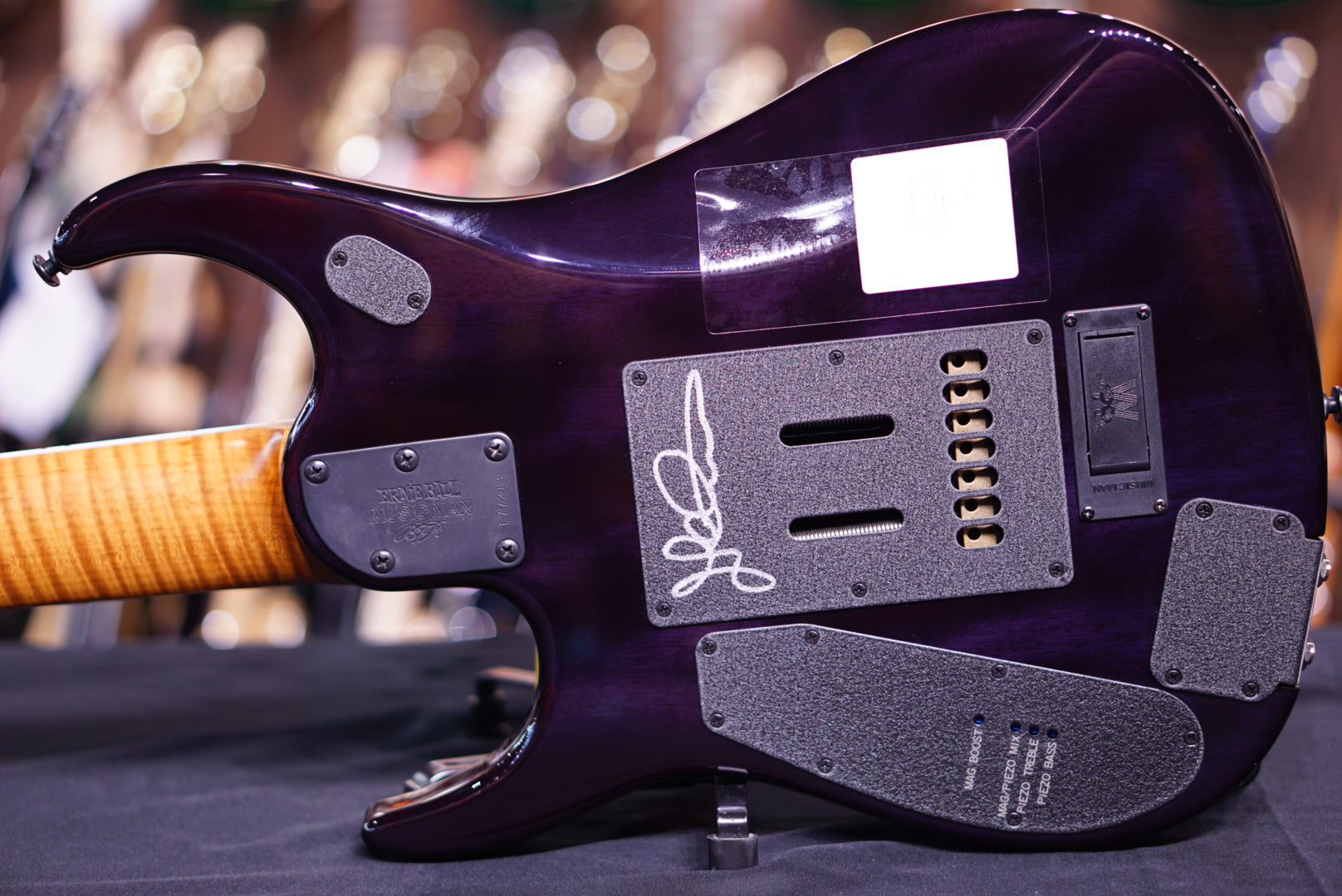 Music Man John Petrucci Jp15 Bfr 7-String - Eminence Purple - HIENDGUITAR   Musicman GUITAR