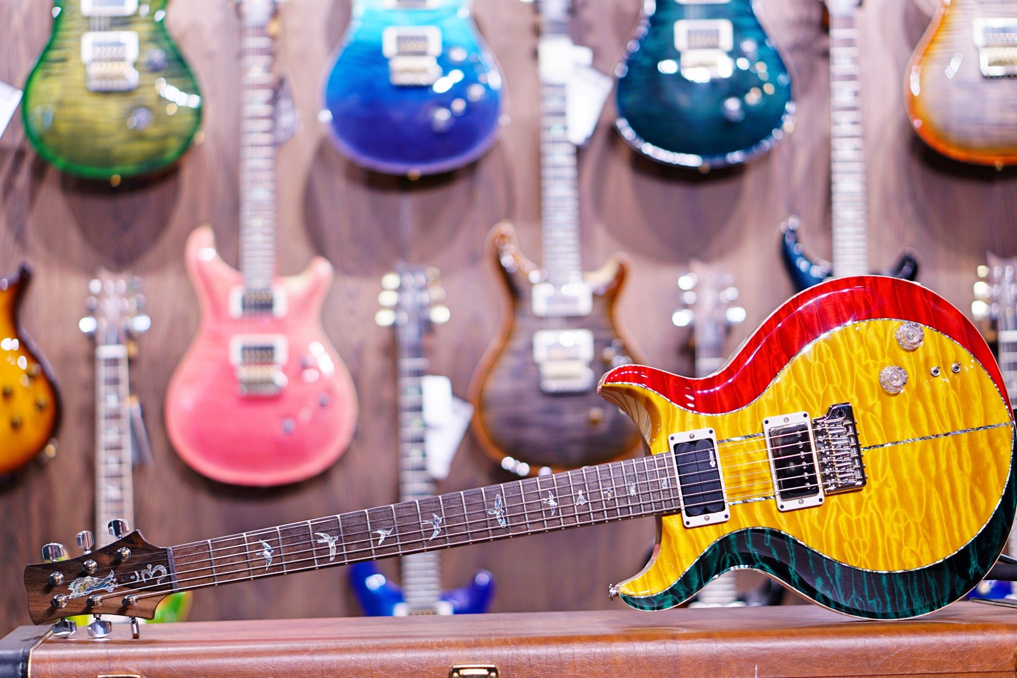 PRS Private stock Santana rastafarian - HIENDGUITAR   PRS GUITAR