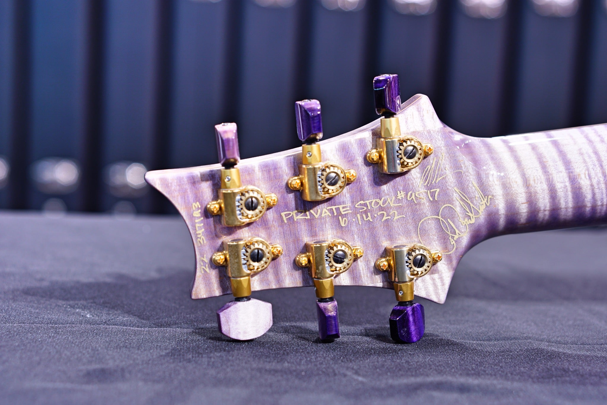 PRS Private stock purple glow - HIENDGUITAR   PRS GUITAR