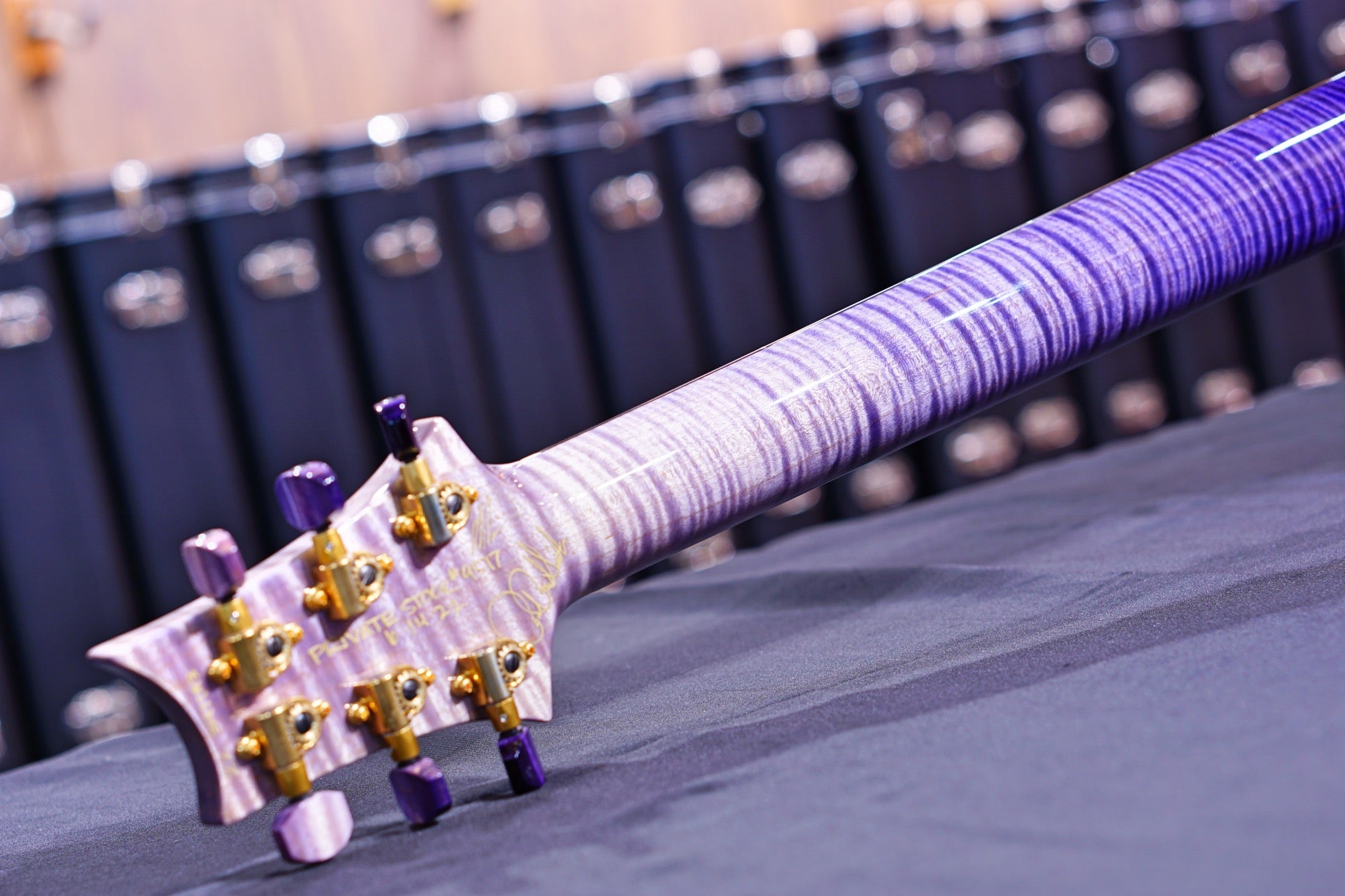 PRS Private stock purple glow - HIENDGUITAR   PRS GUITAR