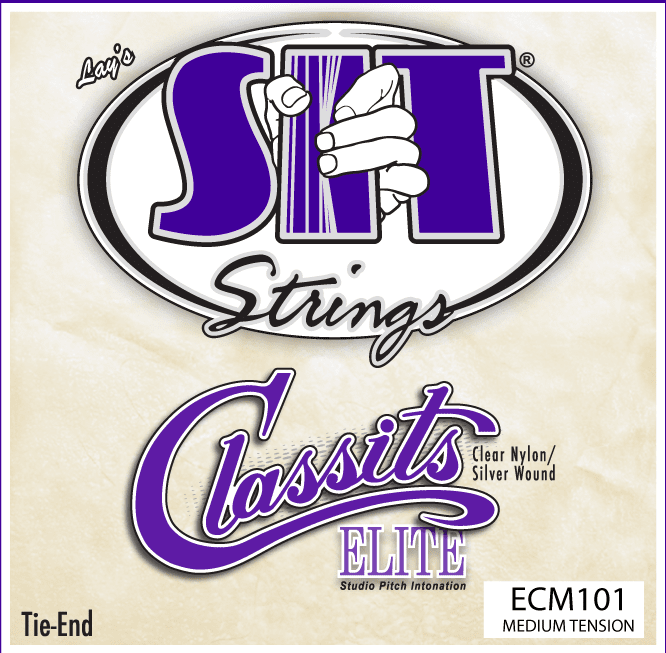 SIT CLASSICAL GUITAR CLASSITS - HIENDGUITAR ECM101 MEDIUM TENSION ECM101 MEDIUM TENSION SIT Classical Strings