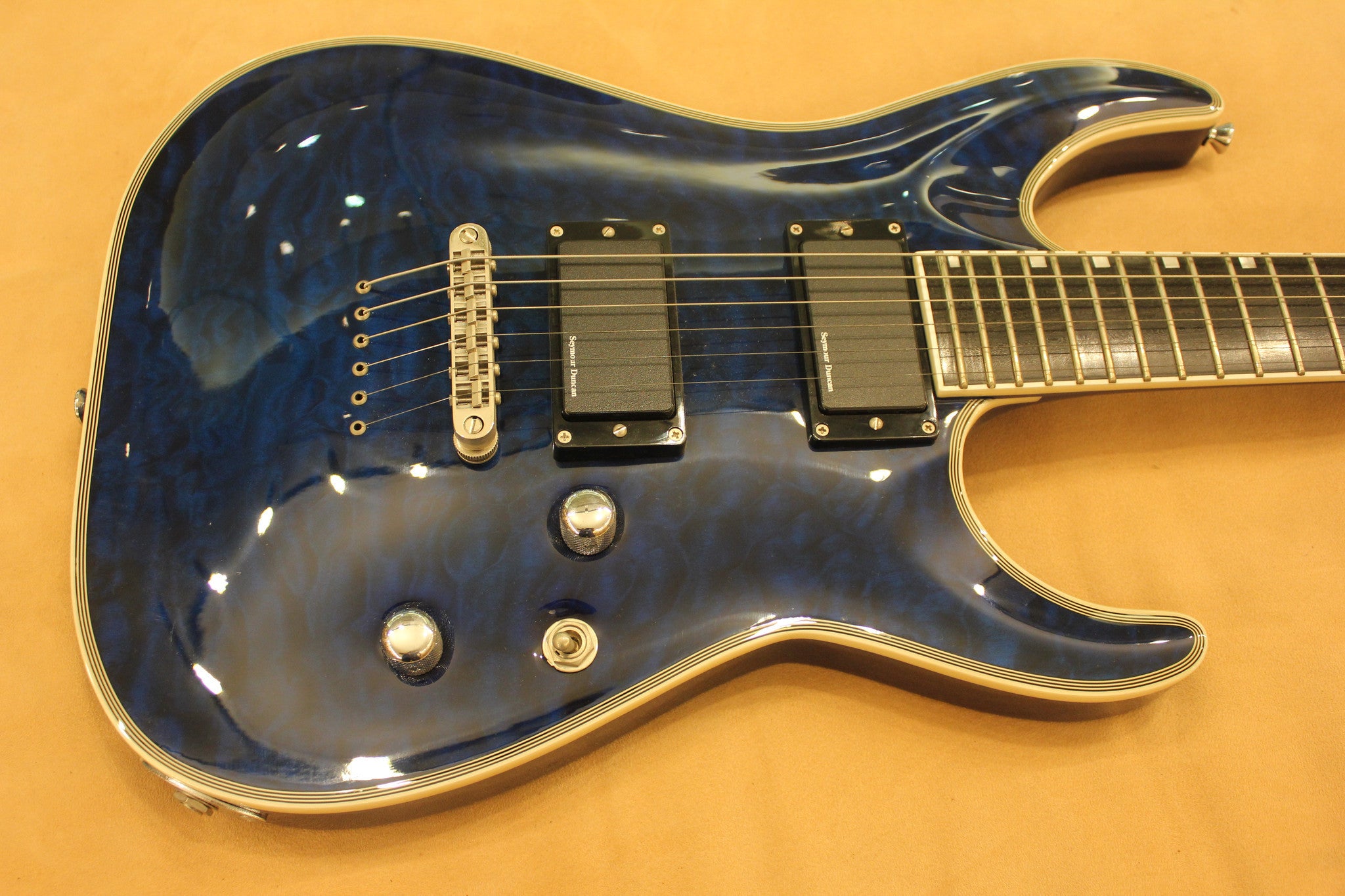 ESP HRF-NTII BKAQ sn SS1216621 - HIENDGUITAR   ESP GUITAR