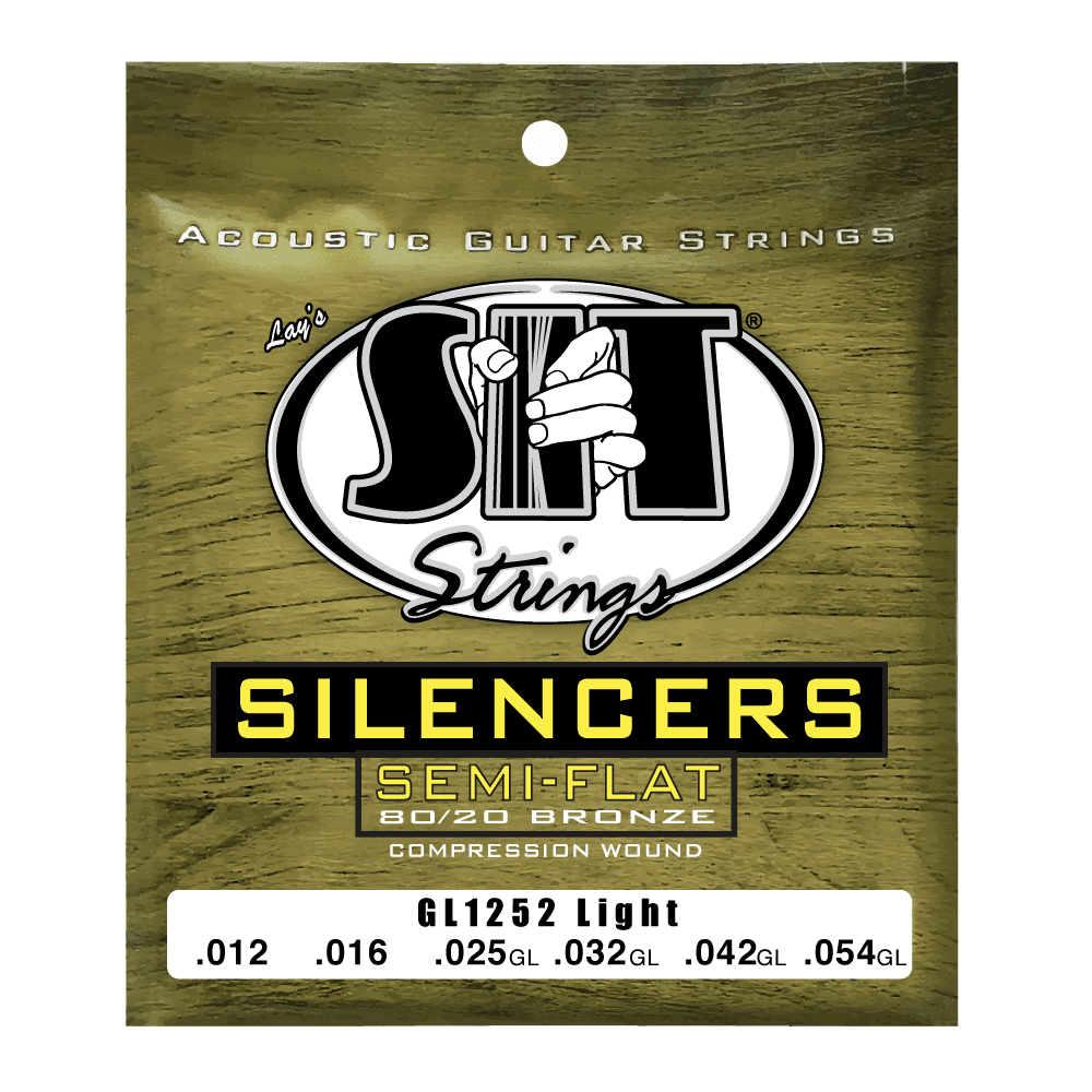 SIT SILENCER GOLDEN BRONZE 80/20 ACOUSTIC - HIENDGUITAR GL1252 LIGHT GL1252 LIGHT SIT Acoustic Strings