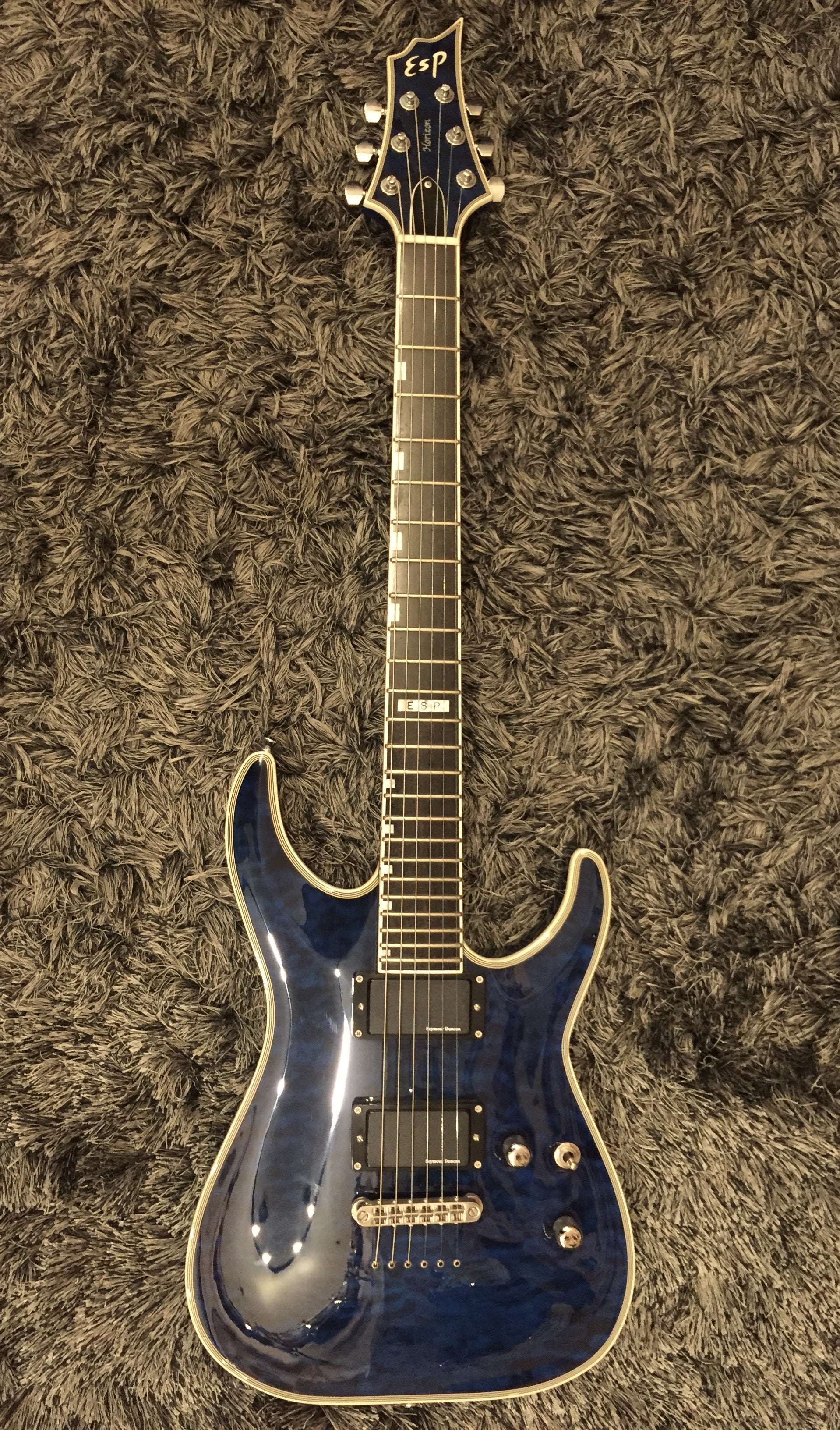 ESP HRF-NTII BKAQ sn SS1216621 - HIENDGUITAR   ESP GUITAR
