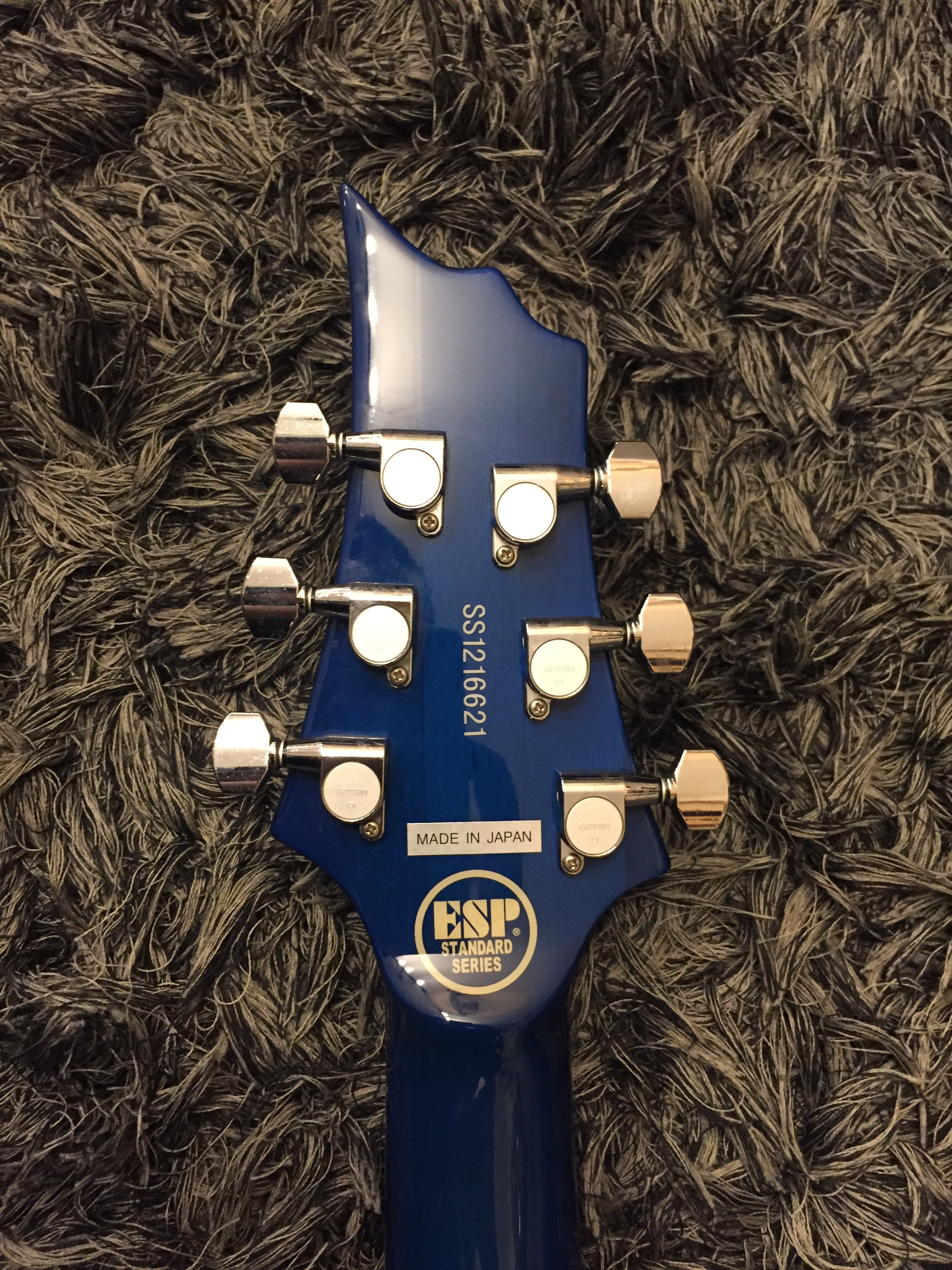 ESP HRF-NTII BKAQ sn SS1216621 - HIENDGUITAR   ESP GUITAR