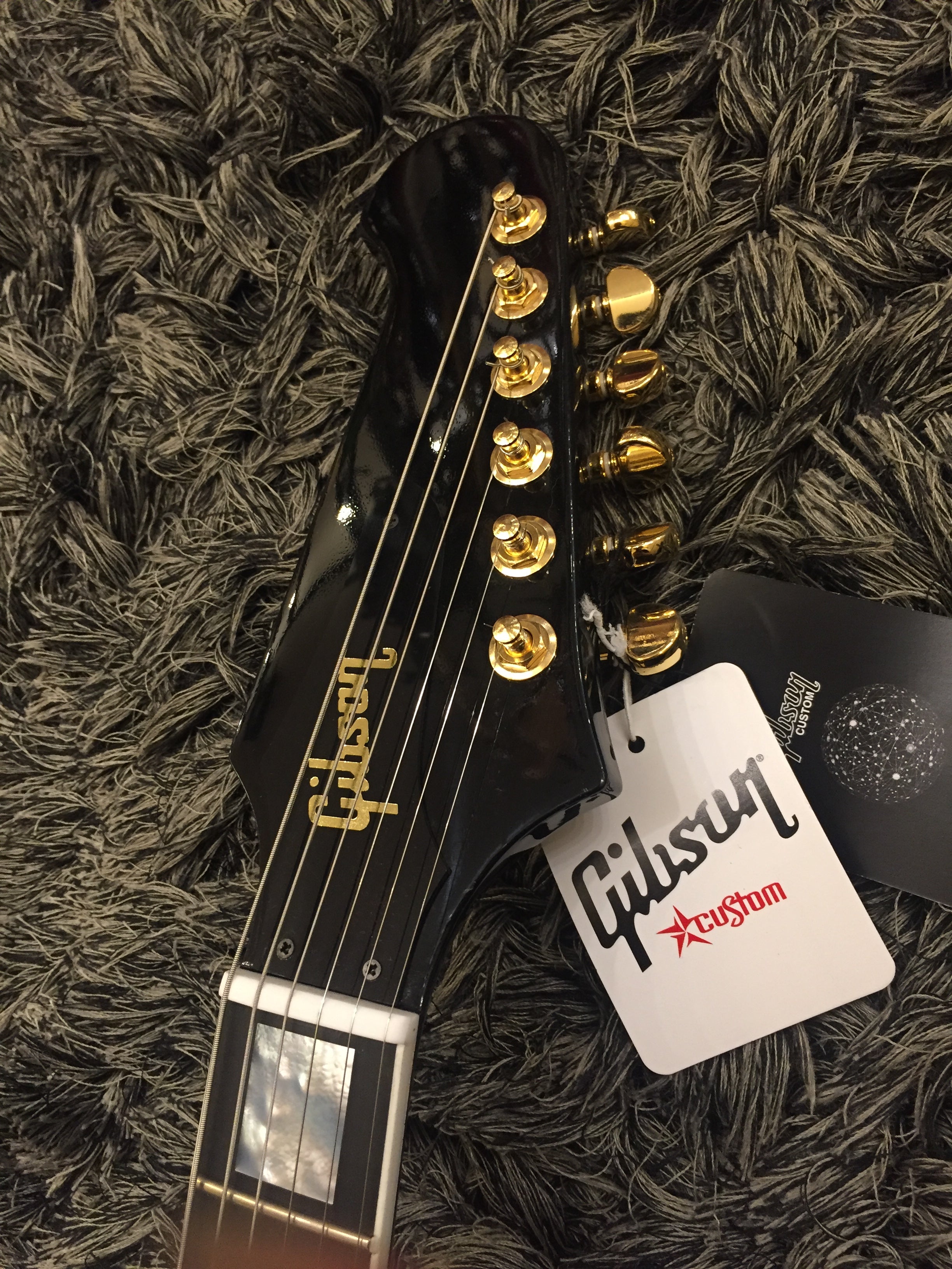 Gibson Custom firebird ebony - HIENDGUITAR   GIBSON GUITAR