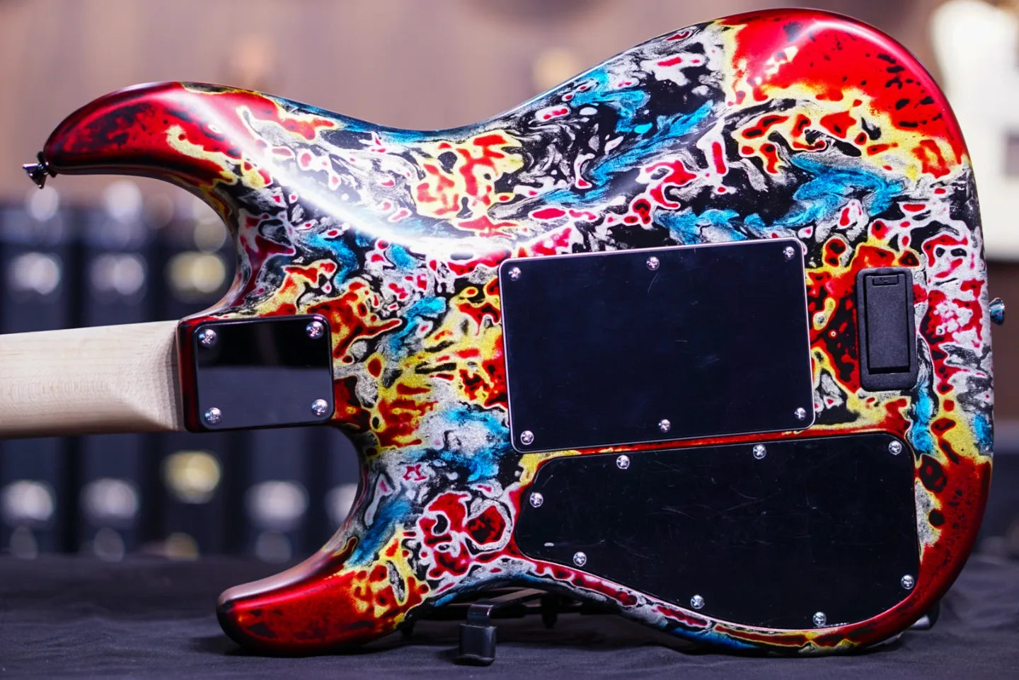 James Tyler Studio elite HD burning water rear route - HIENDGUITAR   James Tyler GUITAR