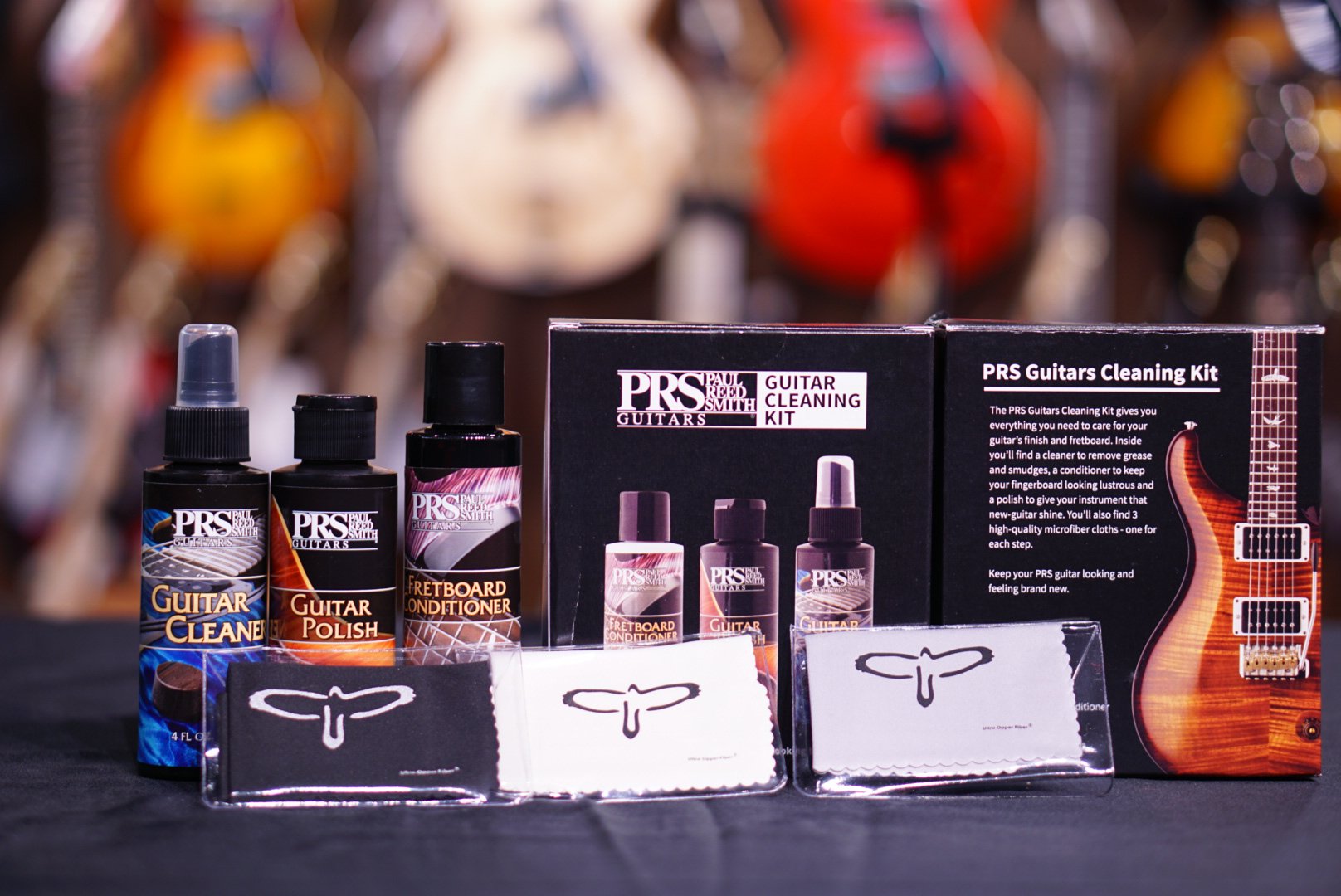 PRS guitar care kit cleaner polish conditioner - HIENDGUITAR   PRS Misc. Accessories