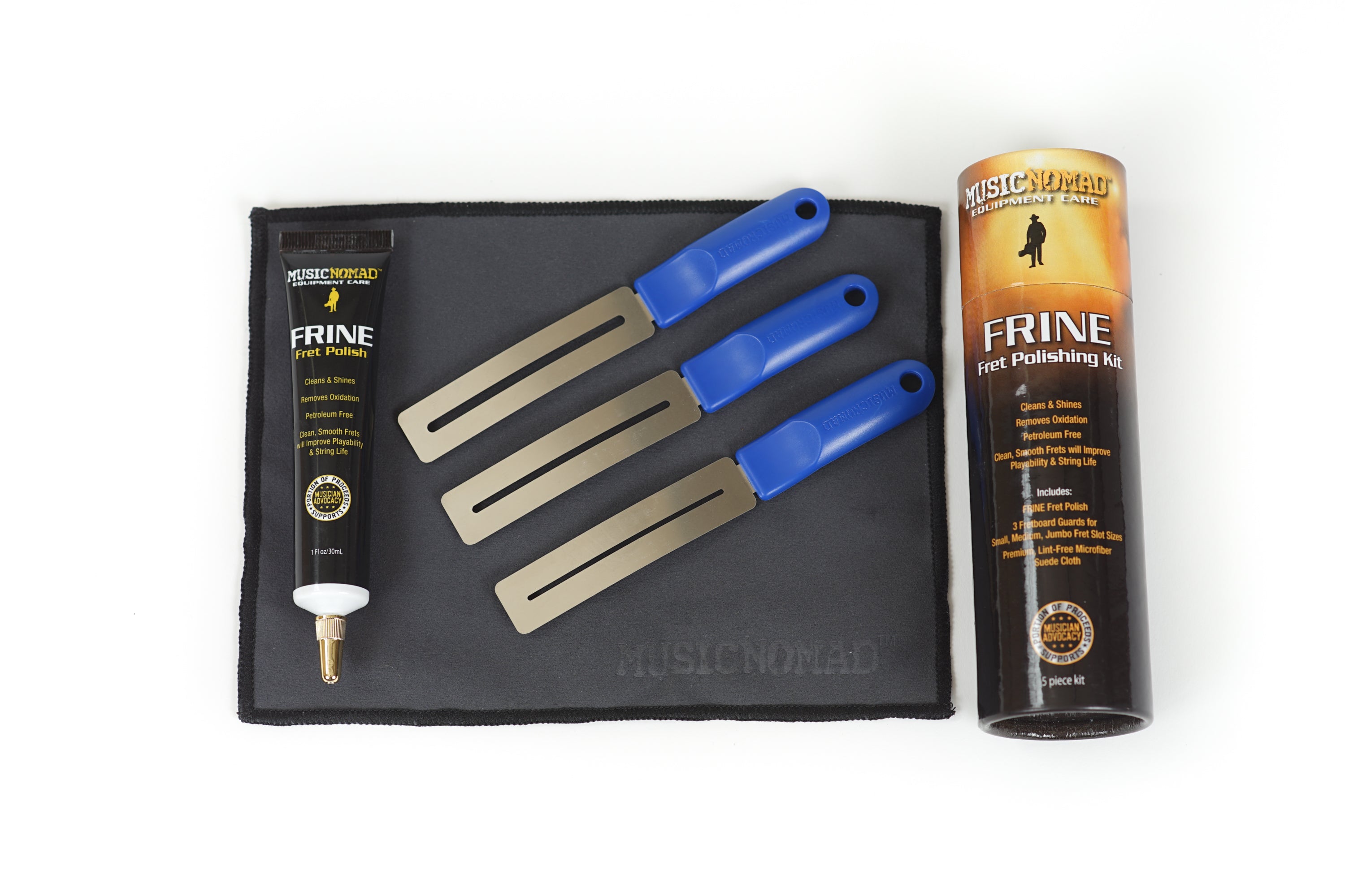 Music Nomad Frine Fret Polishing Kit - 5 pc. MN124