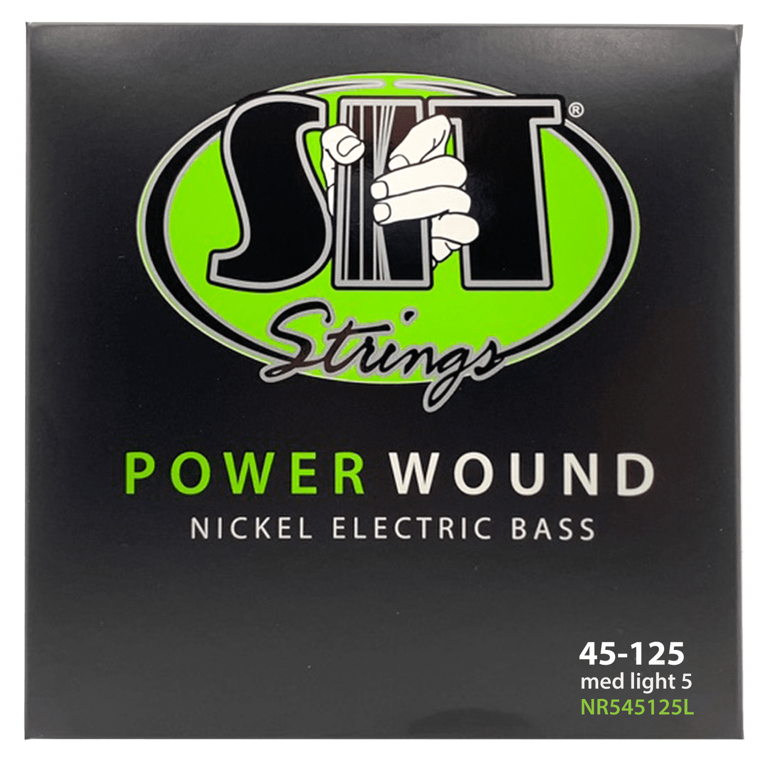 SIT ELECTRIC BASS STRINGS POWER WOUND NICKEL - HIENDGUITAR NR545125L 5-STRING LIGHT NR545125L 5-STRING LIGHT SIT Bass Strings
