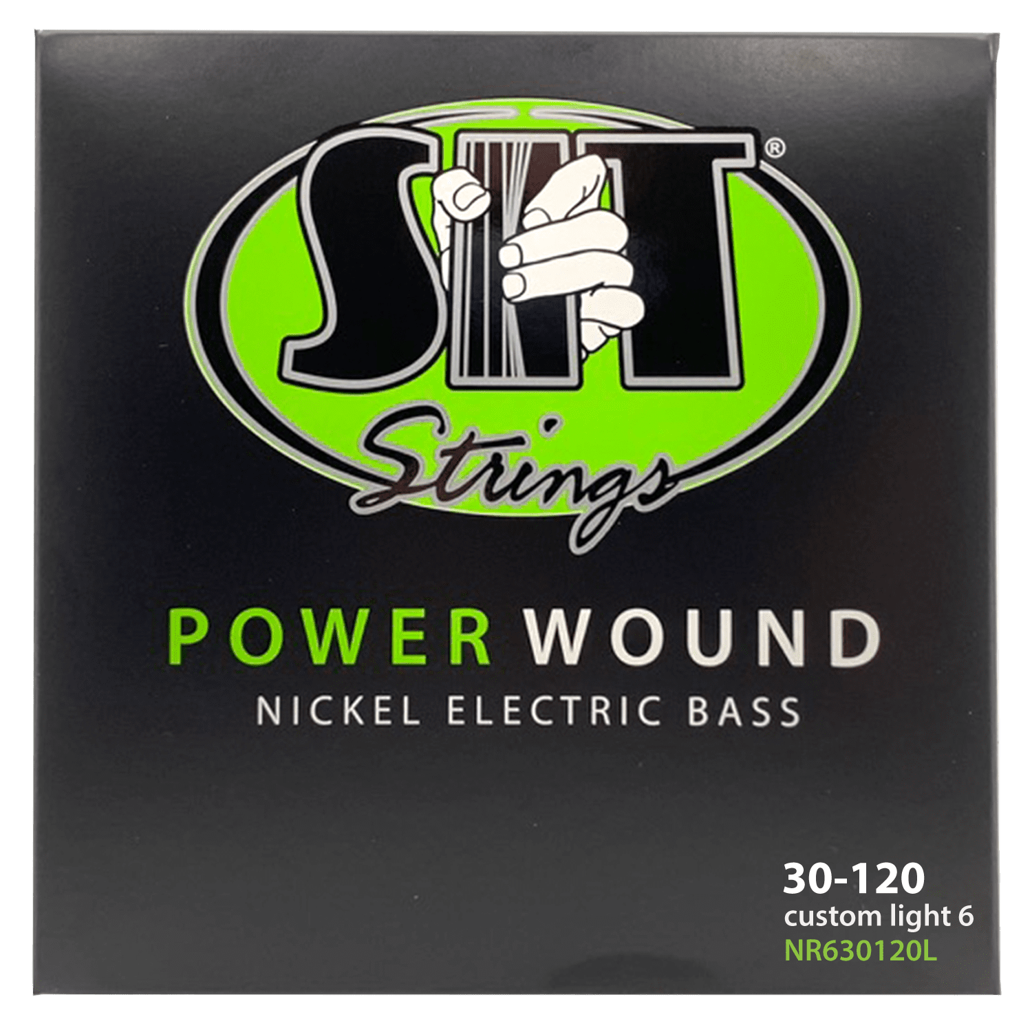 SIT ELECTRIC BASS STRINGS POWER WOUND NICKEL - HIENDGUITAR NR630120L 6-STRING NR630120L 6-STRING SIT Bass Strings