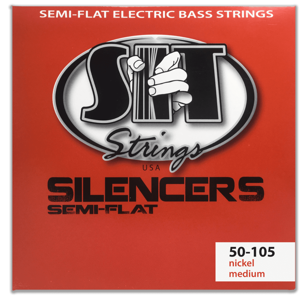 SILENCER NICKEL SEMI-FLAT BASS - HIENDGUITAR NRL50105L MEDIUM NRL50105L MEDIUM SIT Bass Strings