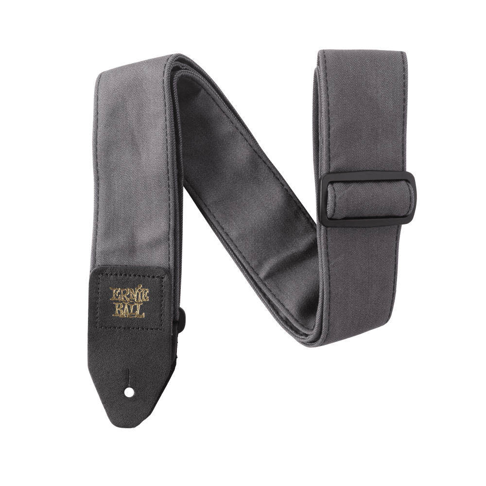 Ernie Ball Denim Guitar Strap Slate Wash HIENDGUITAR Ernieball
