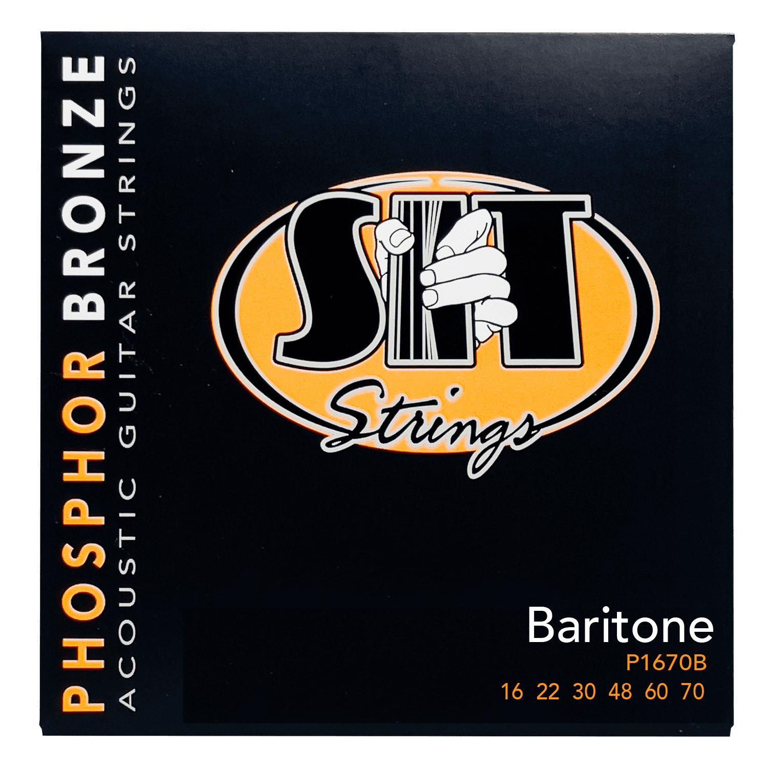 SIT PHOSPHOR BRONZE ACOUSTIC - HIENDGUITAR P1670B BARITONE P1670B BARITONE SIT Acoustic Strings