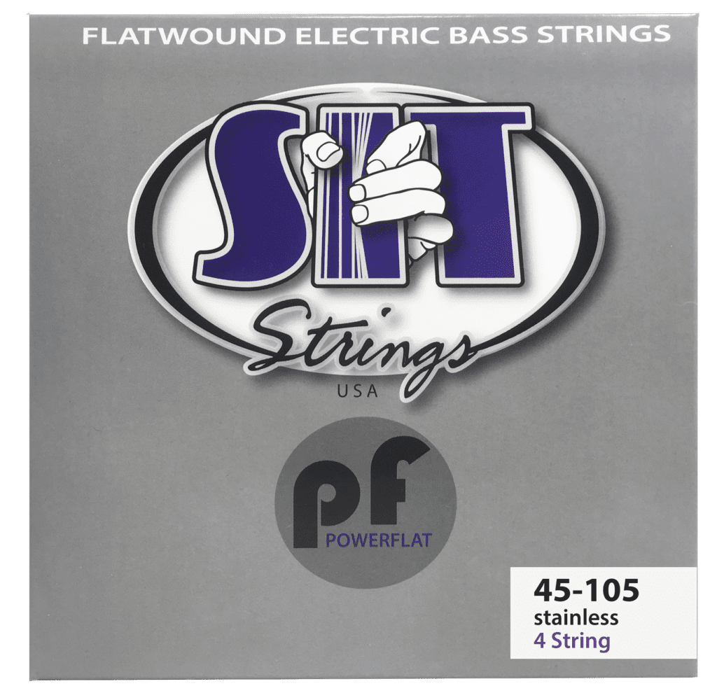 SIT POWER FLAT BASS - HIENDGUITAR PF45105L 4-STRING PF45105L 4-STRING SIT Bass Strings