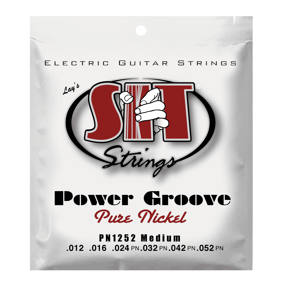 SIT POWER GROOVE PURE NICKEL ELECTRIC - HIENDGUITAR MEDIUM PN1252 MEDIUM PN1252 SIT Electric strings