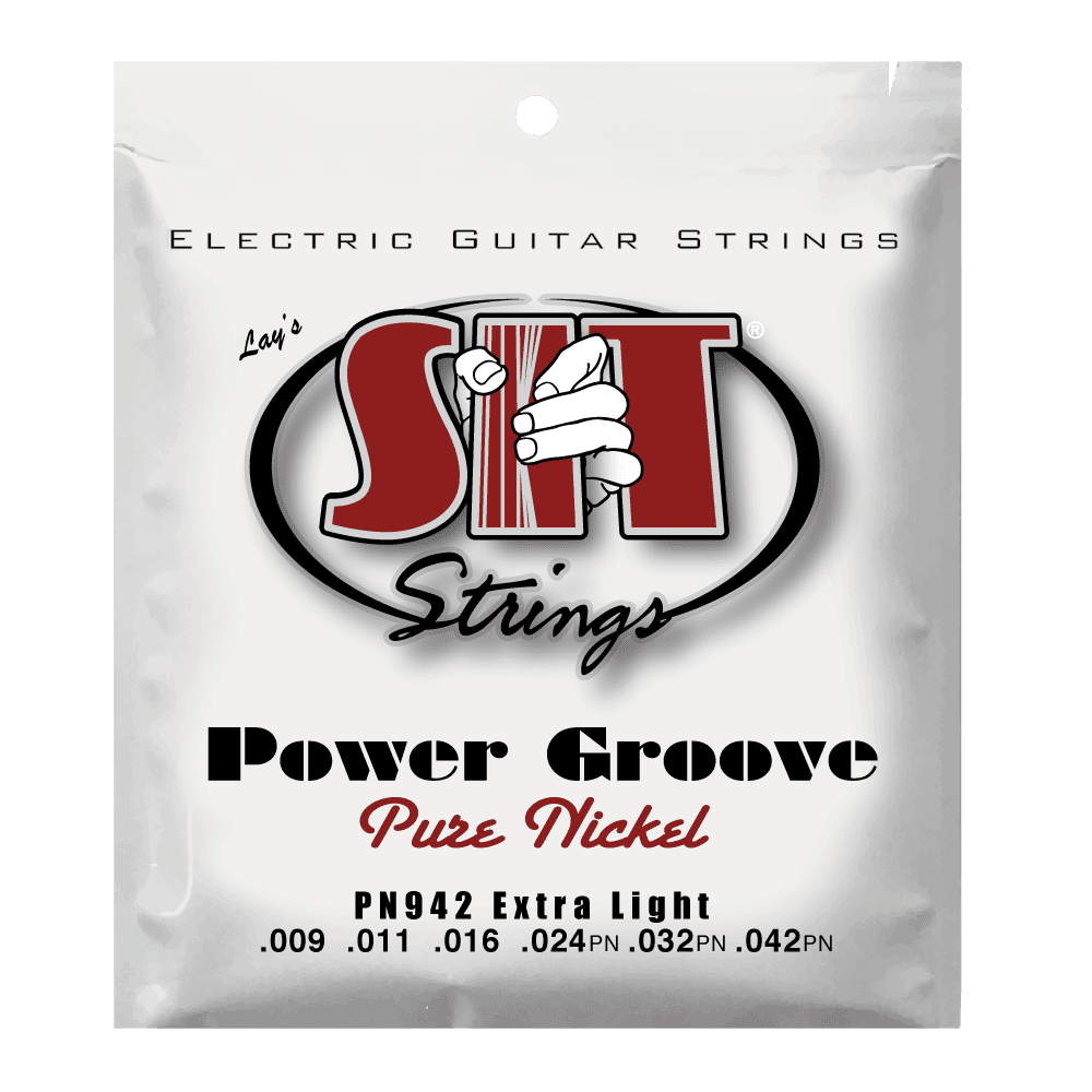 SIT POWER GROOVE PURE NICKEL ELECTRIC SIT EXTRA LIGHT PN942 - HIENDGUITAR.COM