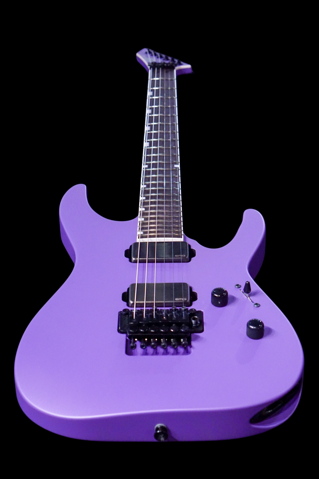 ESP Original M-II CTM EMG Purple satin E3230212 - HIENDGUITAR   ESP GUITAR