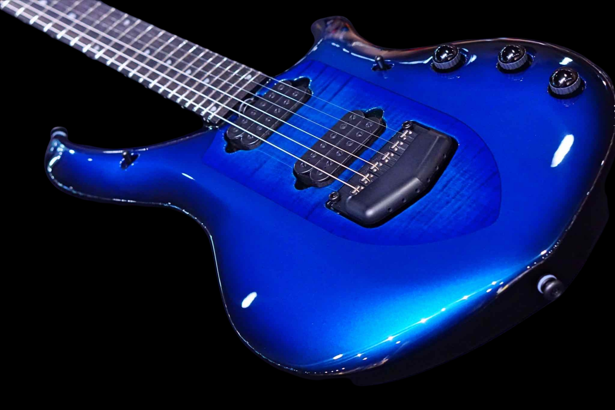 Music Man John Petrucci Majesty Titan Blue M014674 - HIENDGUITAR   Musicman GUITAR