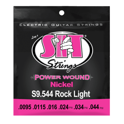 SIT ELECTRIC POWER WOUND NICKEL - HIENDGUITAR ROCK LIGHT S9.544 ROCK LIGHT S9.544 SIT Electric strings