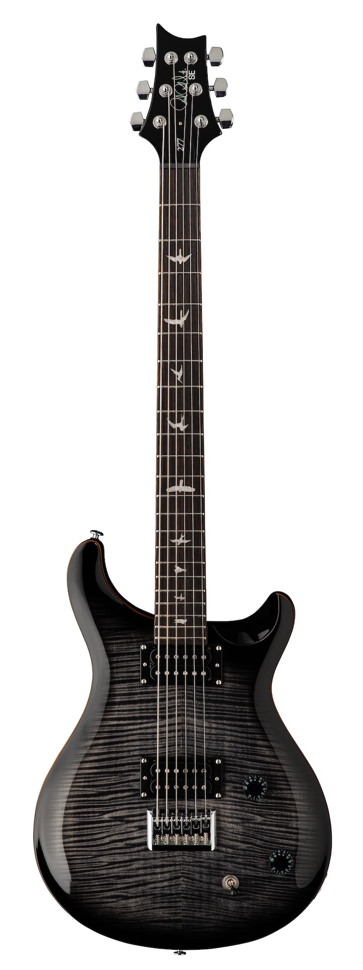 PRS SE 277 Charcoal Burst baritone