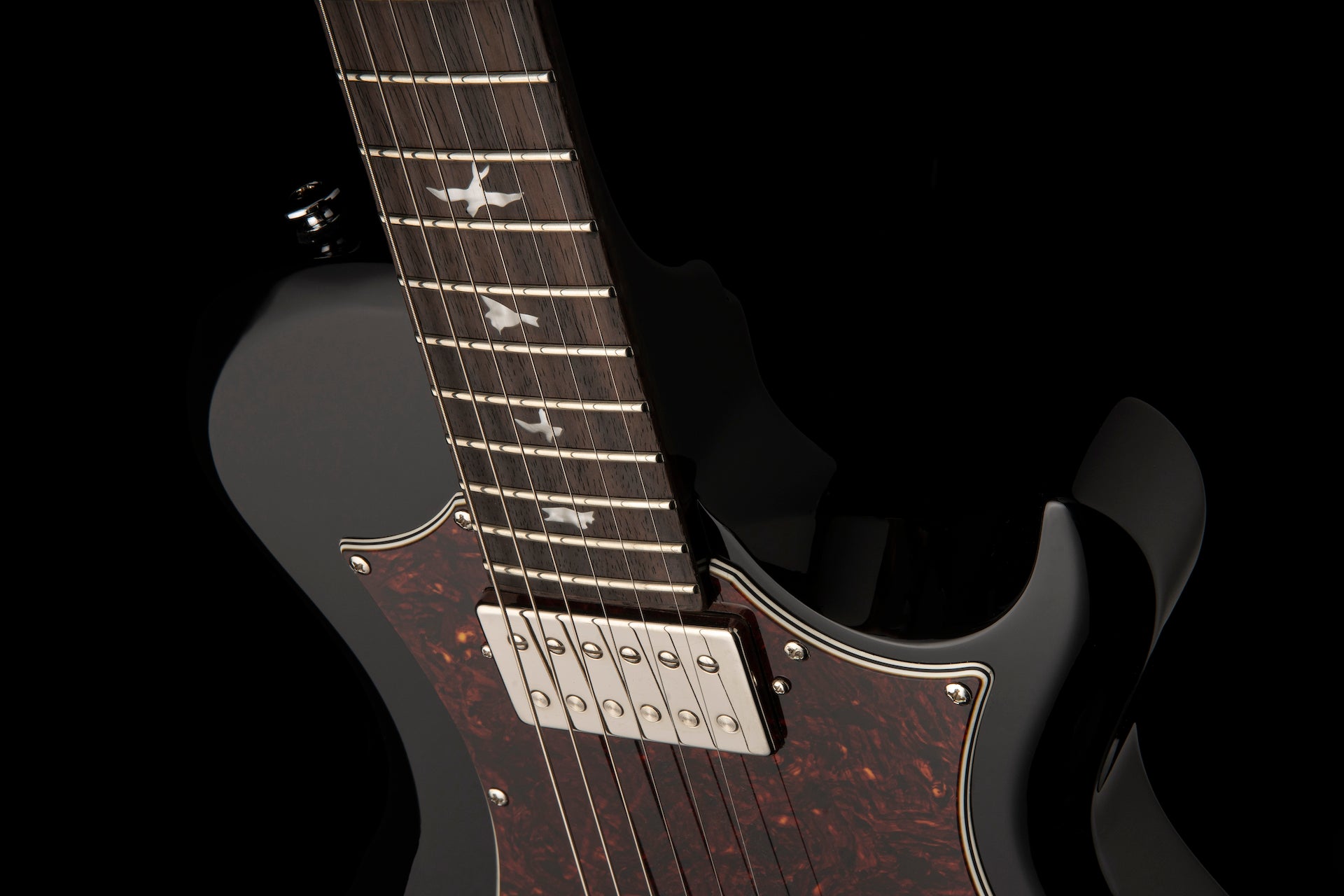 PRS SE Starla Electric Guitar - Black - HIENDGUITAR   PRS SE 