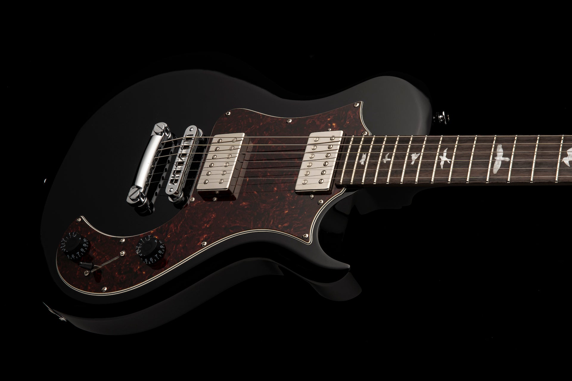 PRS SE Starla Electric Guitar - Black - HIENDGUITAR   PRS SE 