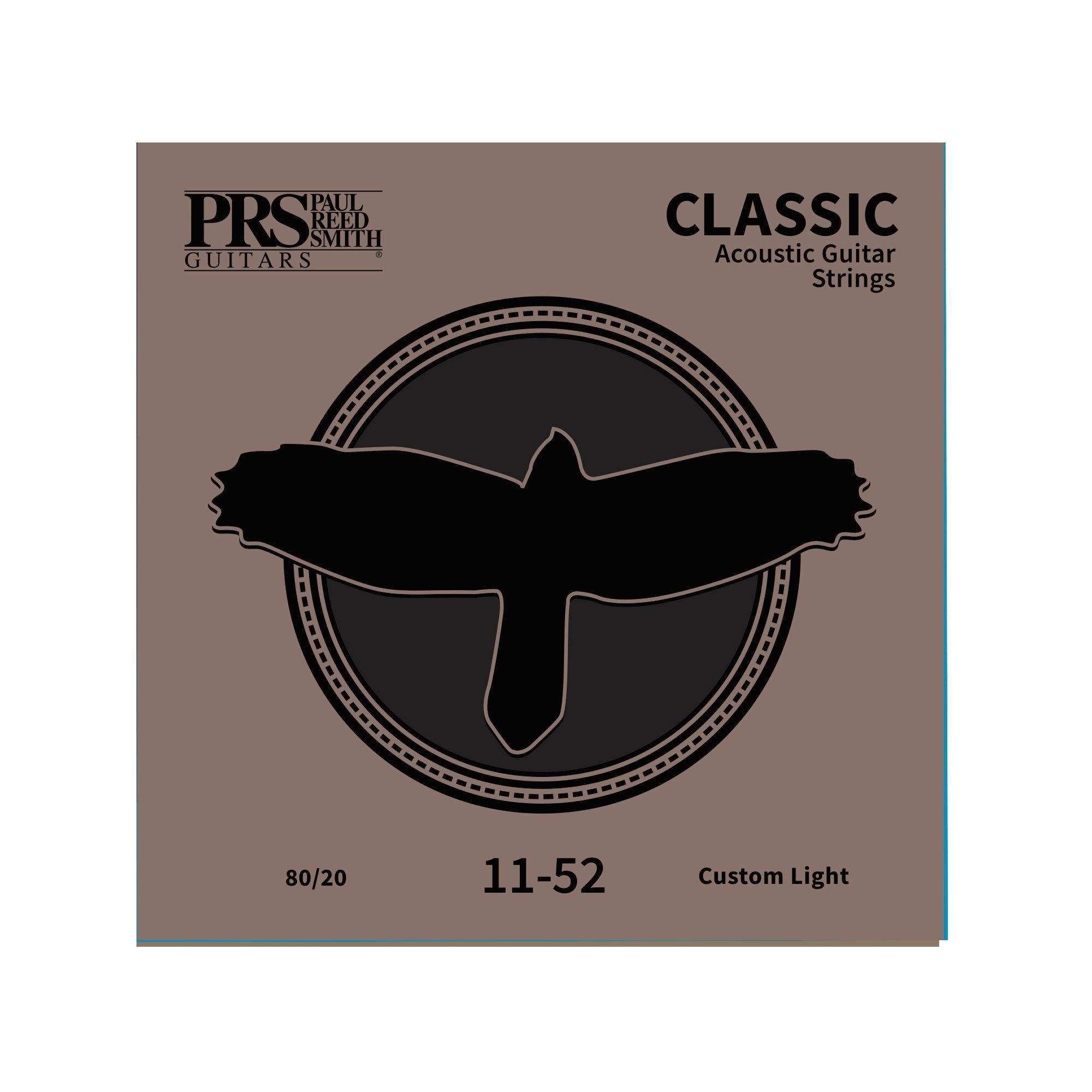 PRS Classic Acoustic guitar Strings - HIENDGUITAR 11-52 Custom Light 11-52 Custom Light PRS Acoustic Strings