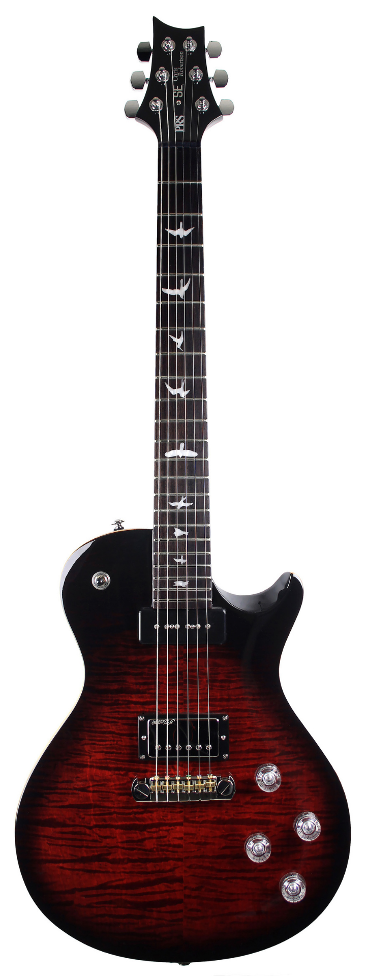 PRS SE Chris Robertson in Fire Red Burst