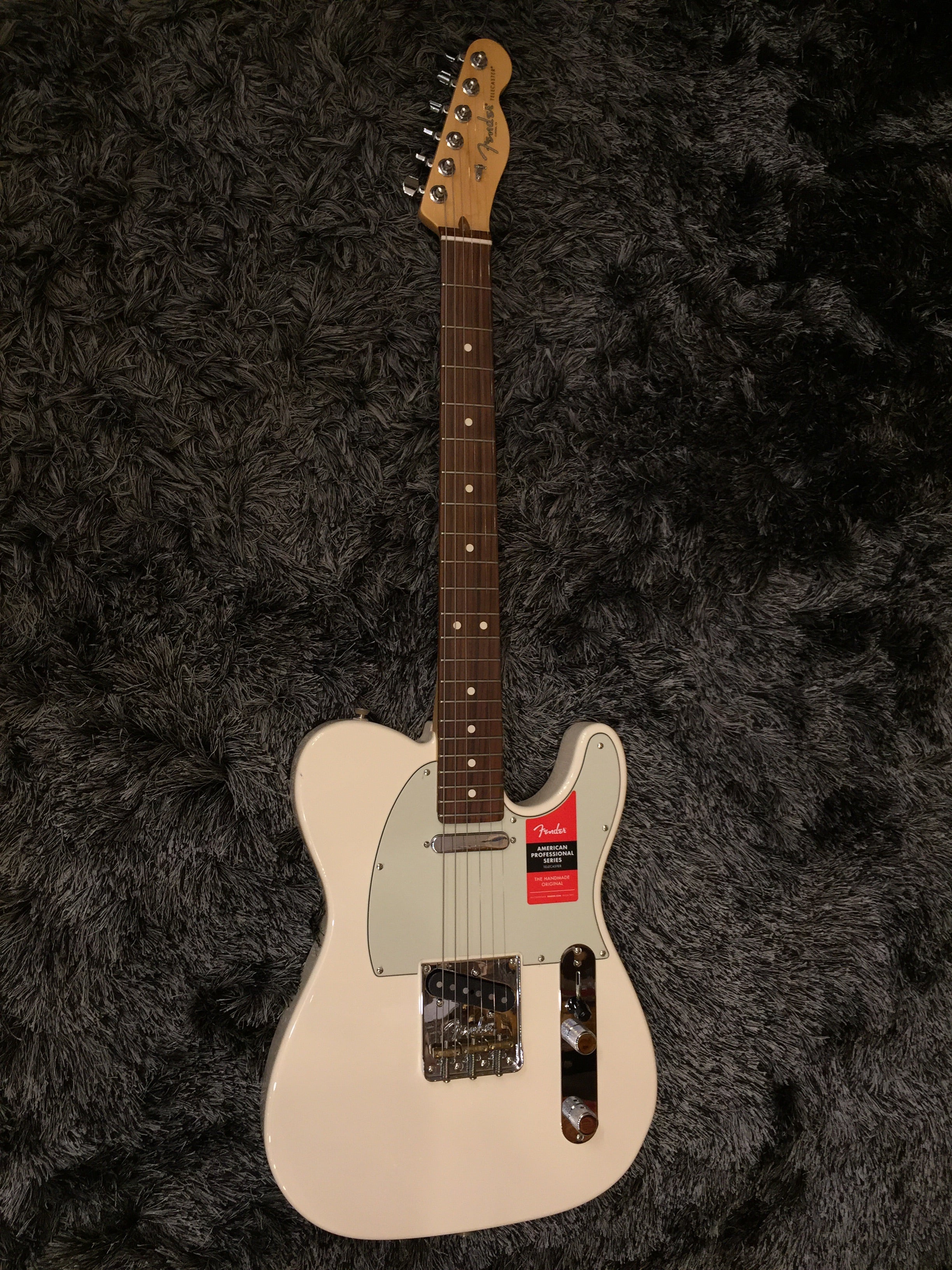 Fender American Professional Telecaster - Olympic White with Rosewood