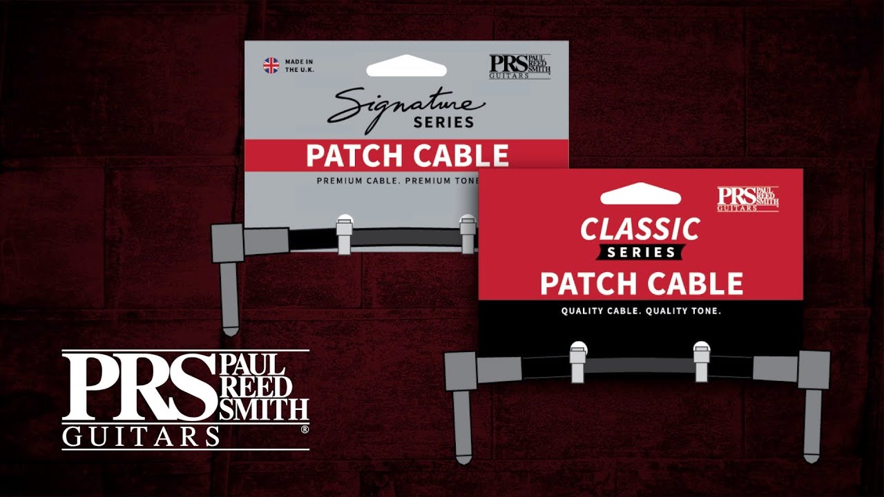 PRS New 2020 Spec 6 inch Signature Patch Cable (2) - HIENDGUITAR   PRS Cables