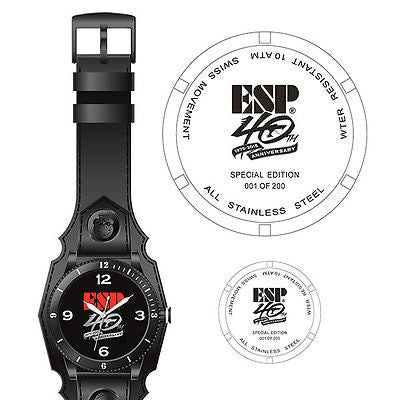 ESP 40th Anniversary Watch - HIENDGUITAR   HIENDGUITAR.COM GUITAR